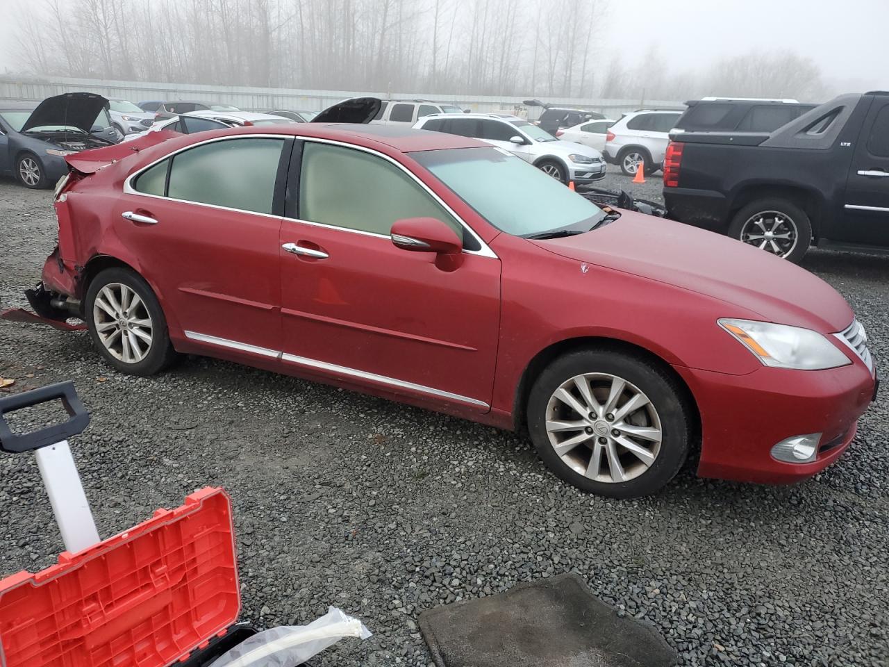 2012 Lexus Es 350 Red vin: JTHBK1EG6C2499540