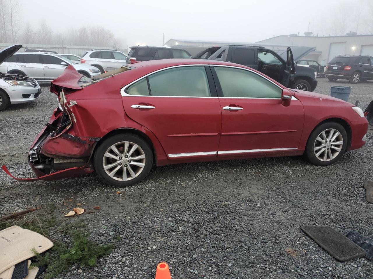 2012 Lexus Es 350 Red vin: JTHBK1EG6C2499540