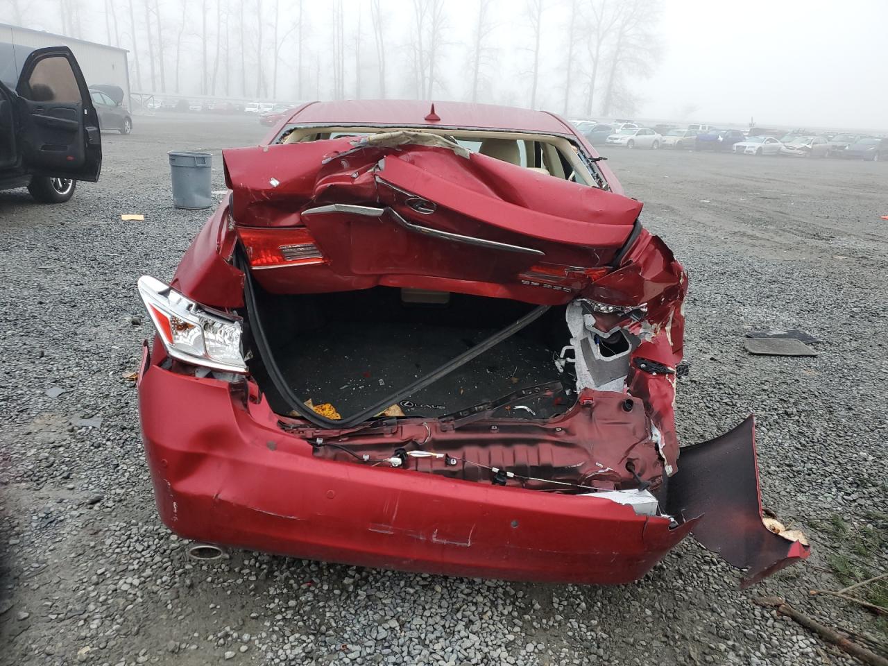 2012 Lexus Es 350 Red vin: JTHBK1EG6C2499540