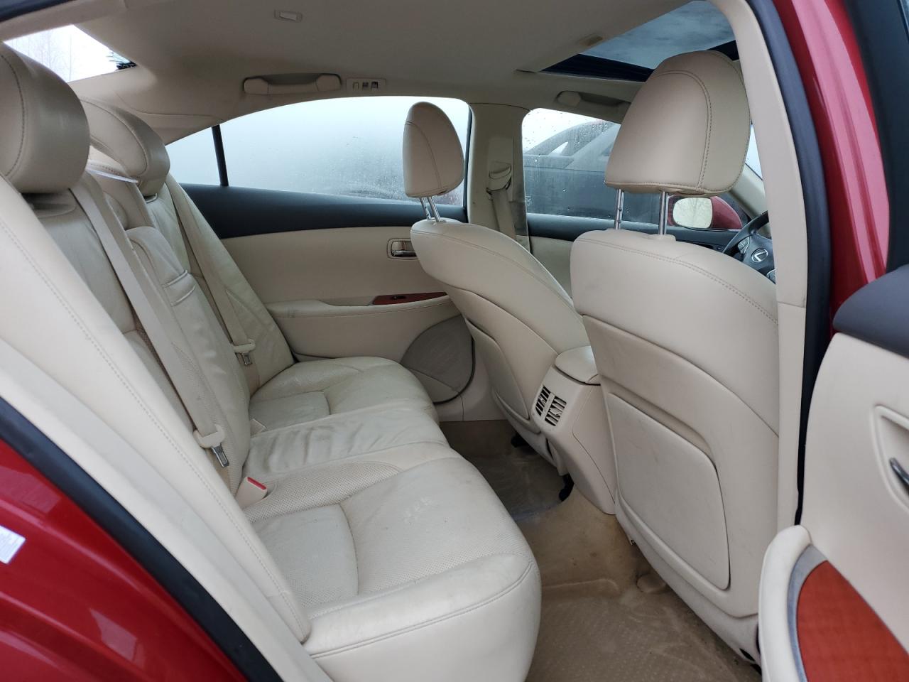 2012 Lexus Es 350 Red vin: JTHBK1EG6C2499540