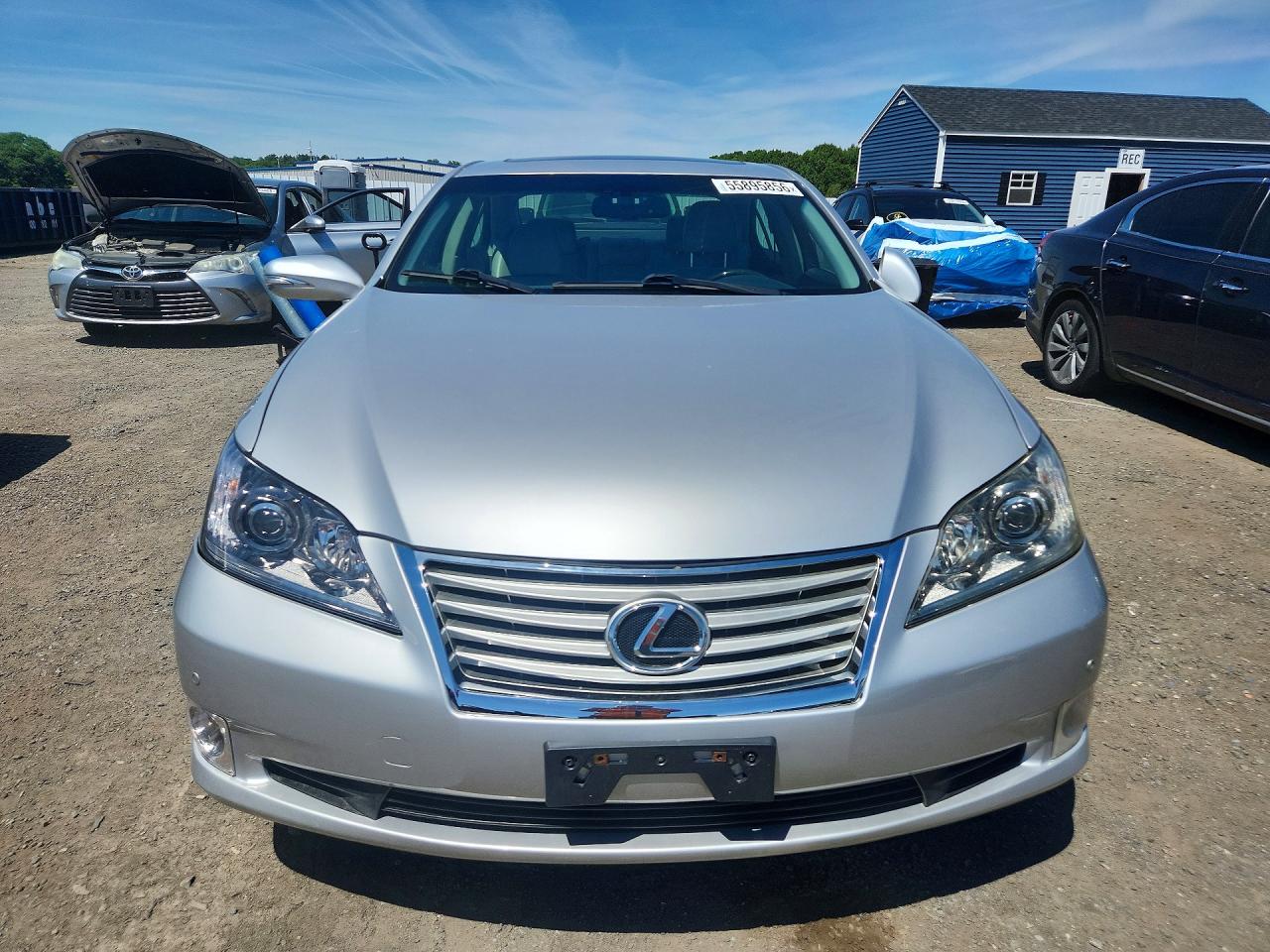 2012 Lexus Es 350 Silver vin: JTHBK1EG6C2504848