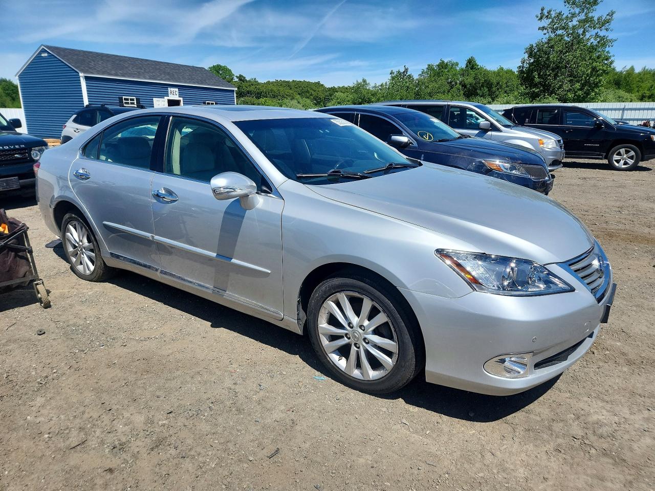 2012 Lexus Es 350 Silver vin: JTHBK1EG6C2504848