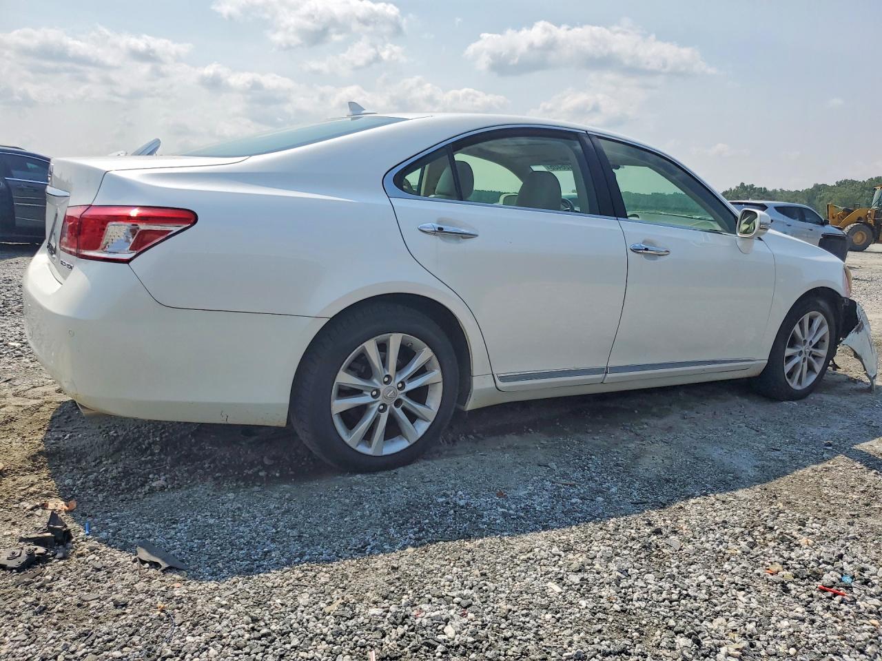 2012 Lexus Es 350 White vin: JTHBK1EG6C2506809