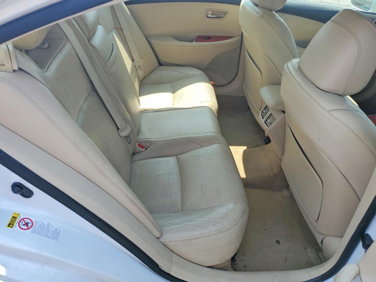 2012 Lexus Es 350 White vin: JTHBK1EG6C2506809