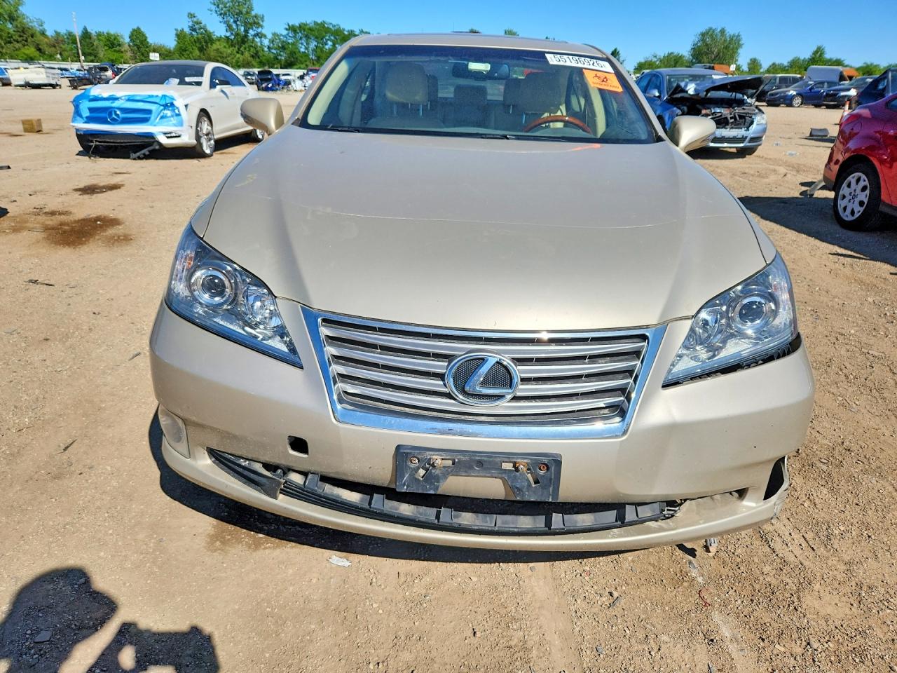 2012 Lexus Es 350 Silver vin: JTHBK1EG6C2511296
