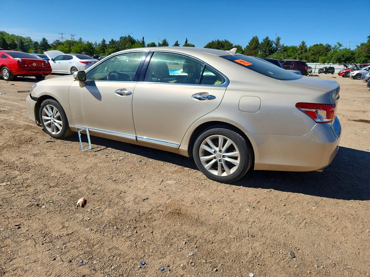 2012 Lexus Es 350 Silver vin: JTHBK1EG6C2511296