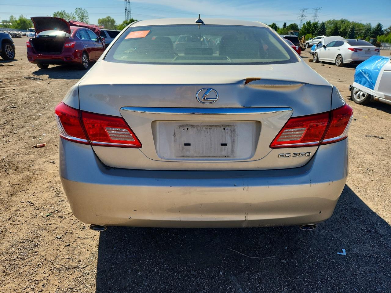 2012 Lexus Es 350 Silver vin: JTHBK1EG6C2511296