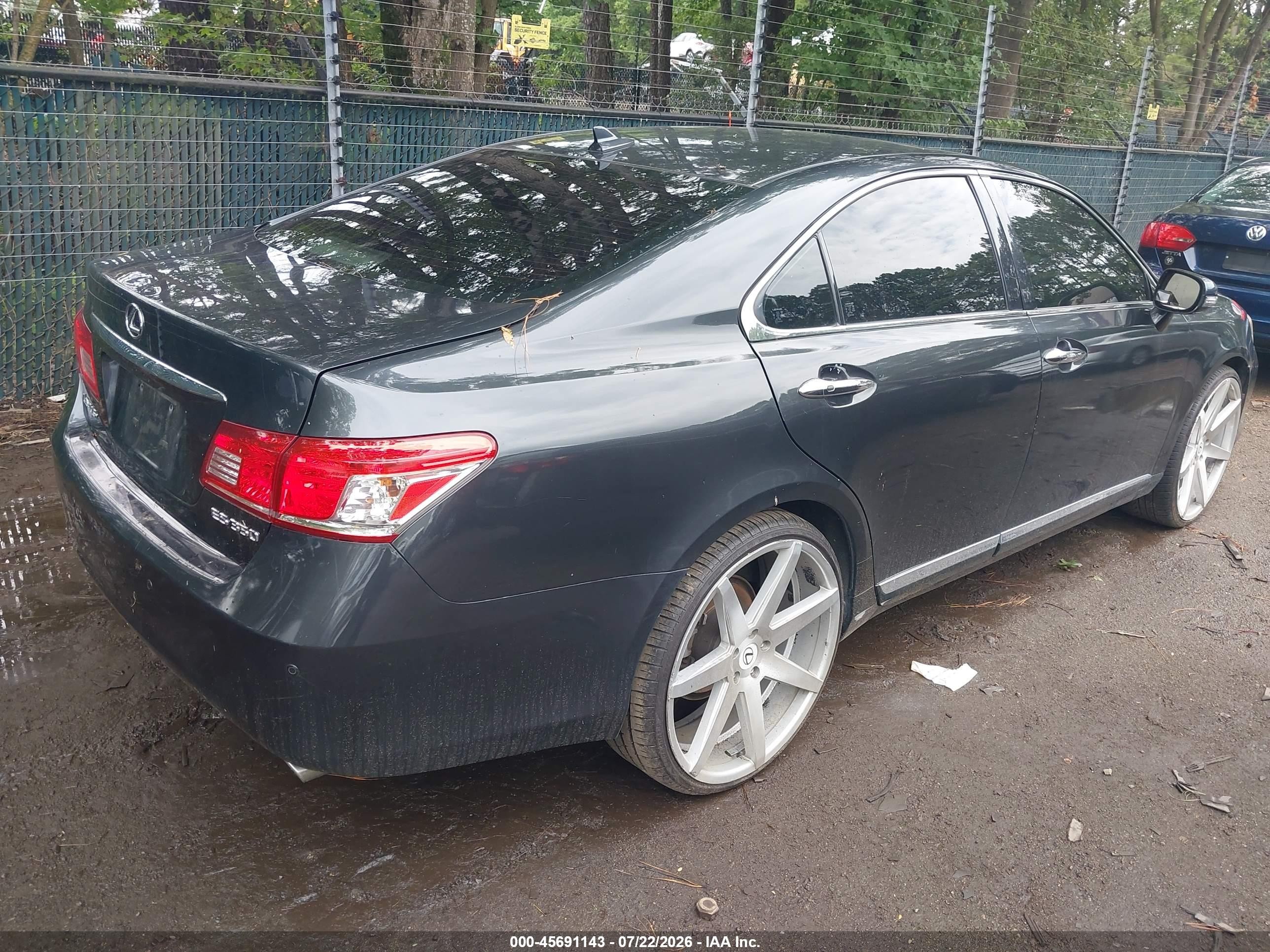 2010 Lexus Es 350   Gray vin: JTHBK1EG7A2342533