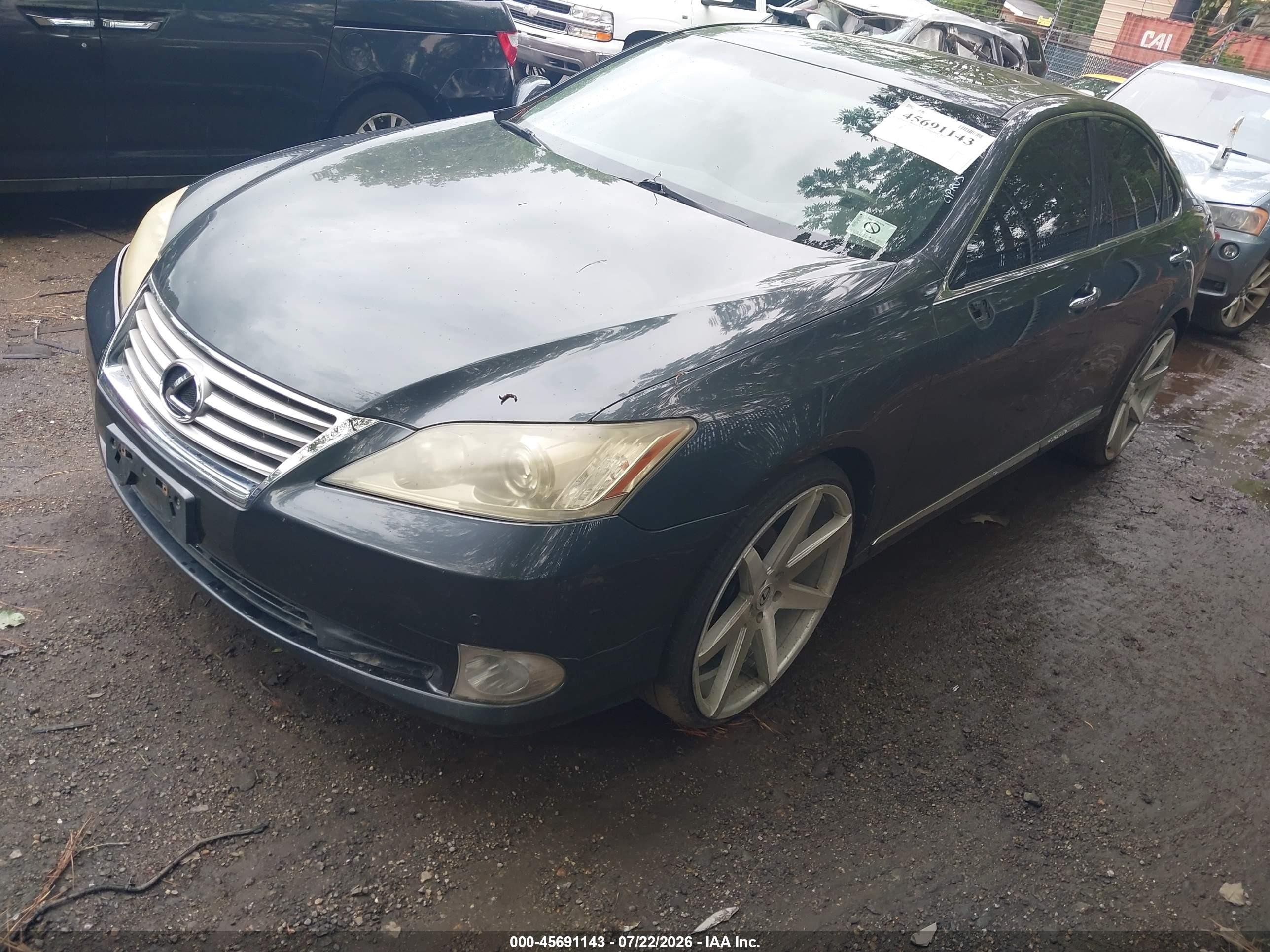 2010 Lexus Es 350   Gray vin: JTHBK1EG7A2342533