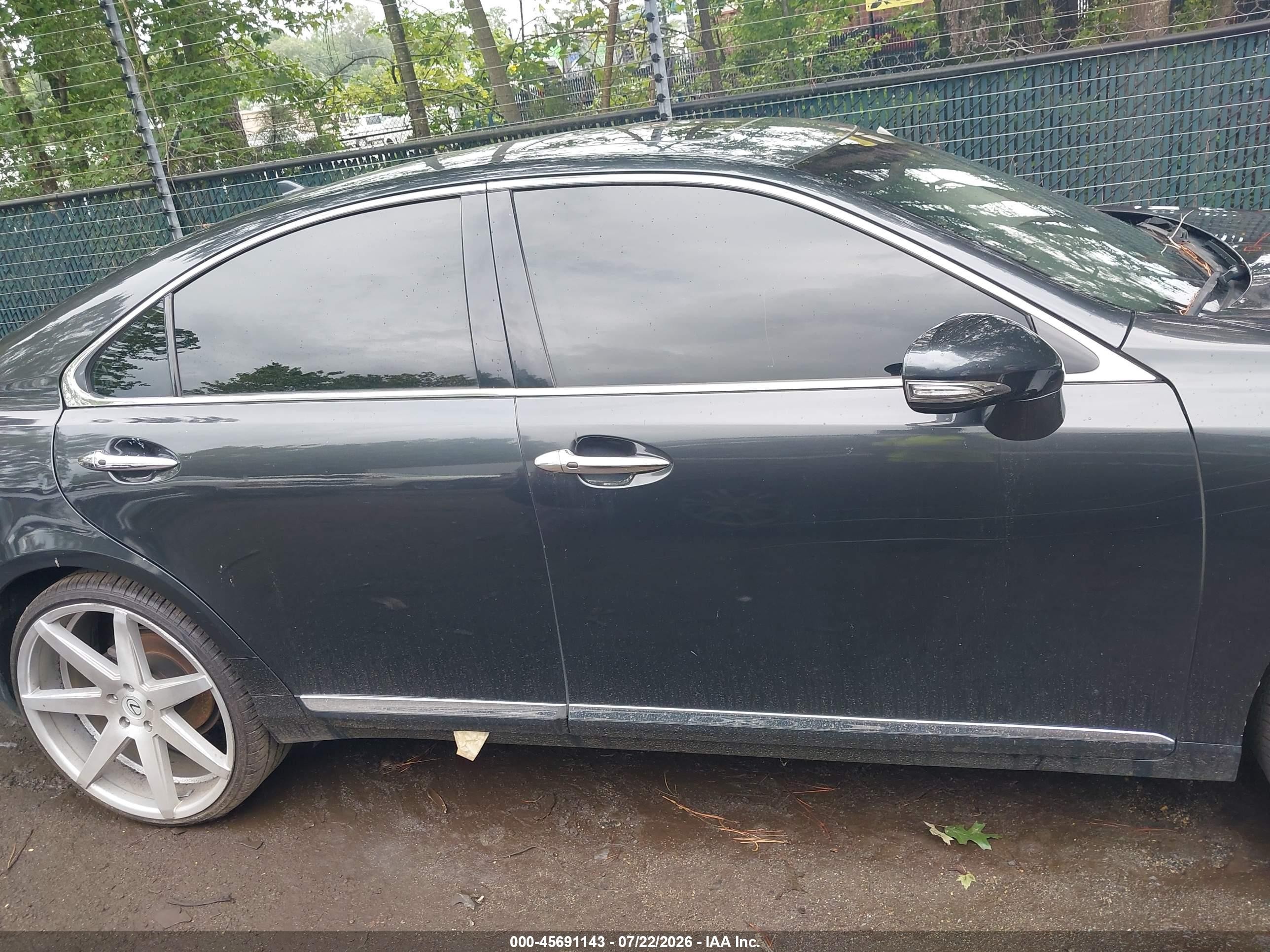 2010 Lexus Es 350   Gray vin: JTHBK1EG7A2342533