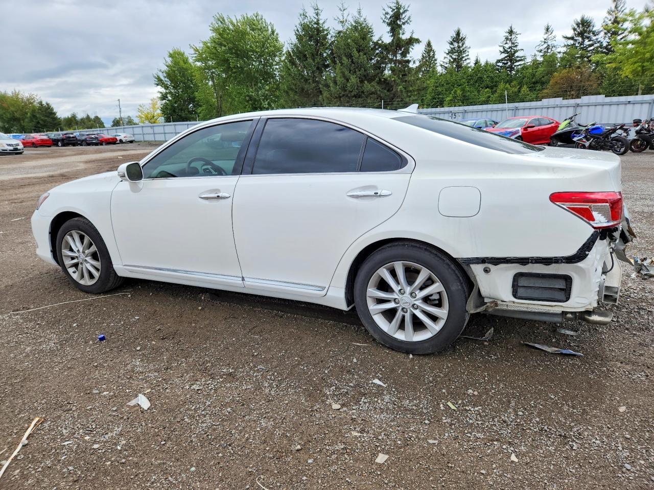 2010 Lexus Es 350 White vin: JTHBK1EG7A2344153