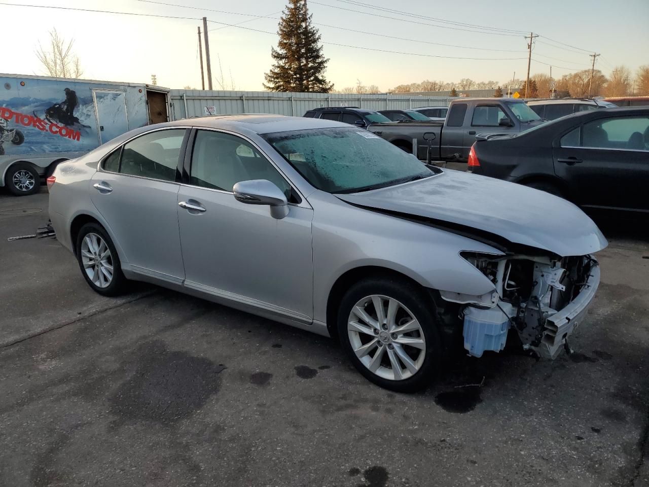 2010 Lexus Es 350 Silver vin: JTHBK1EG7A2353242