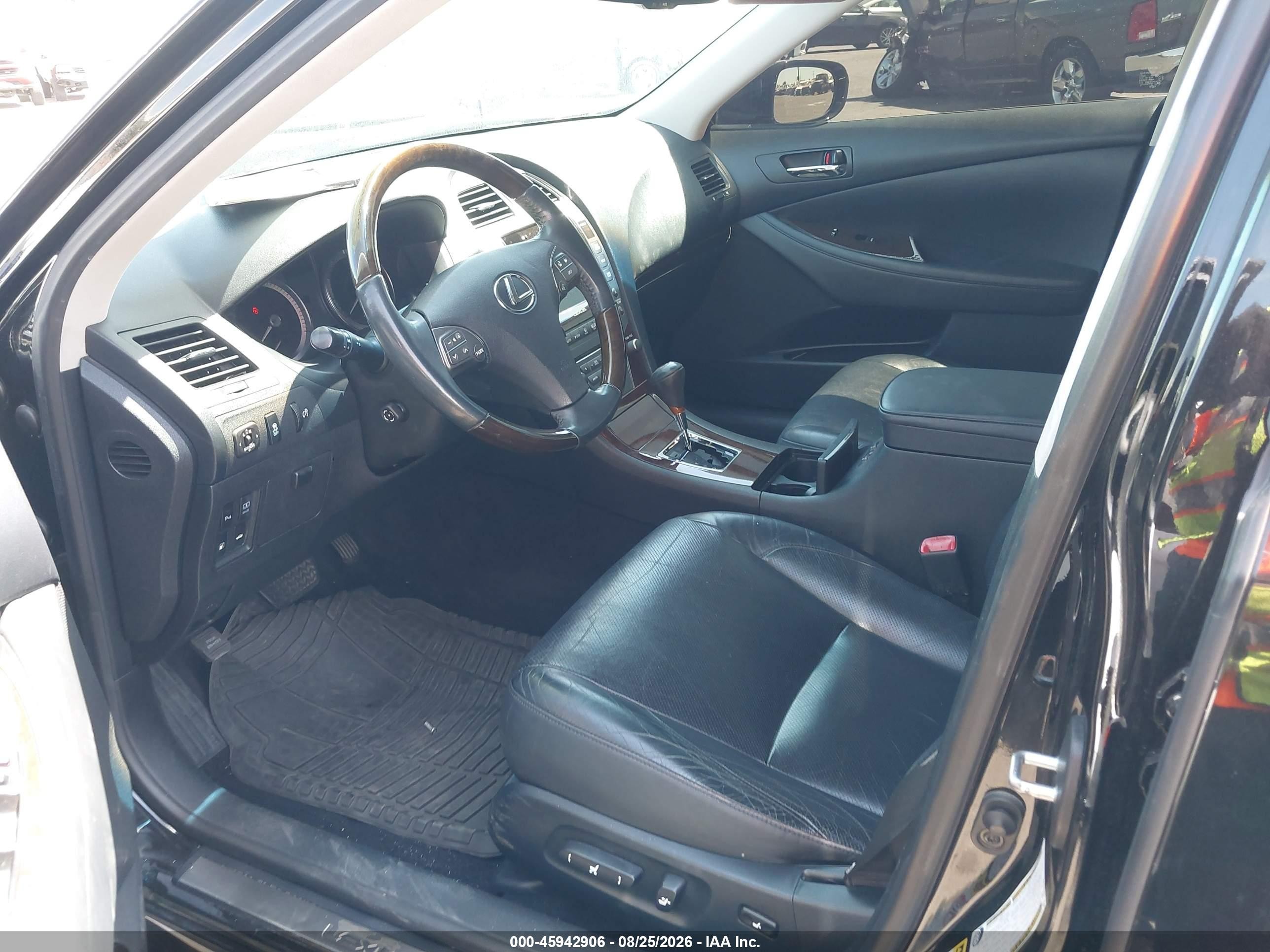 2010 Lexus Es 350   Black vin: JTHBK1EG7A2363690