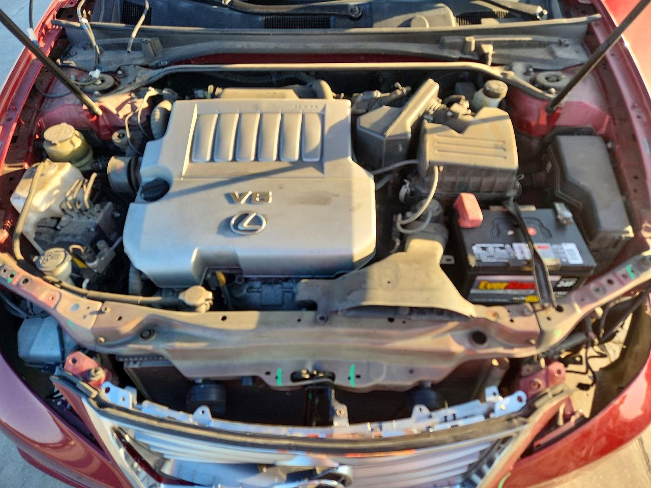 2010 Lexus Es 350 Red vin: JTHBK1EG7A2364757