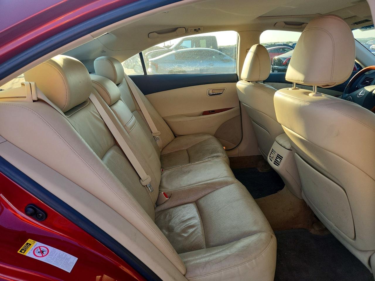 2010 Lexus Es 350 Red vin: JTHBK1EG7A2364757