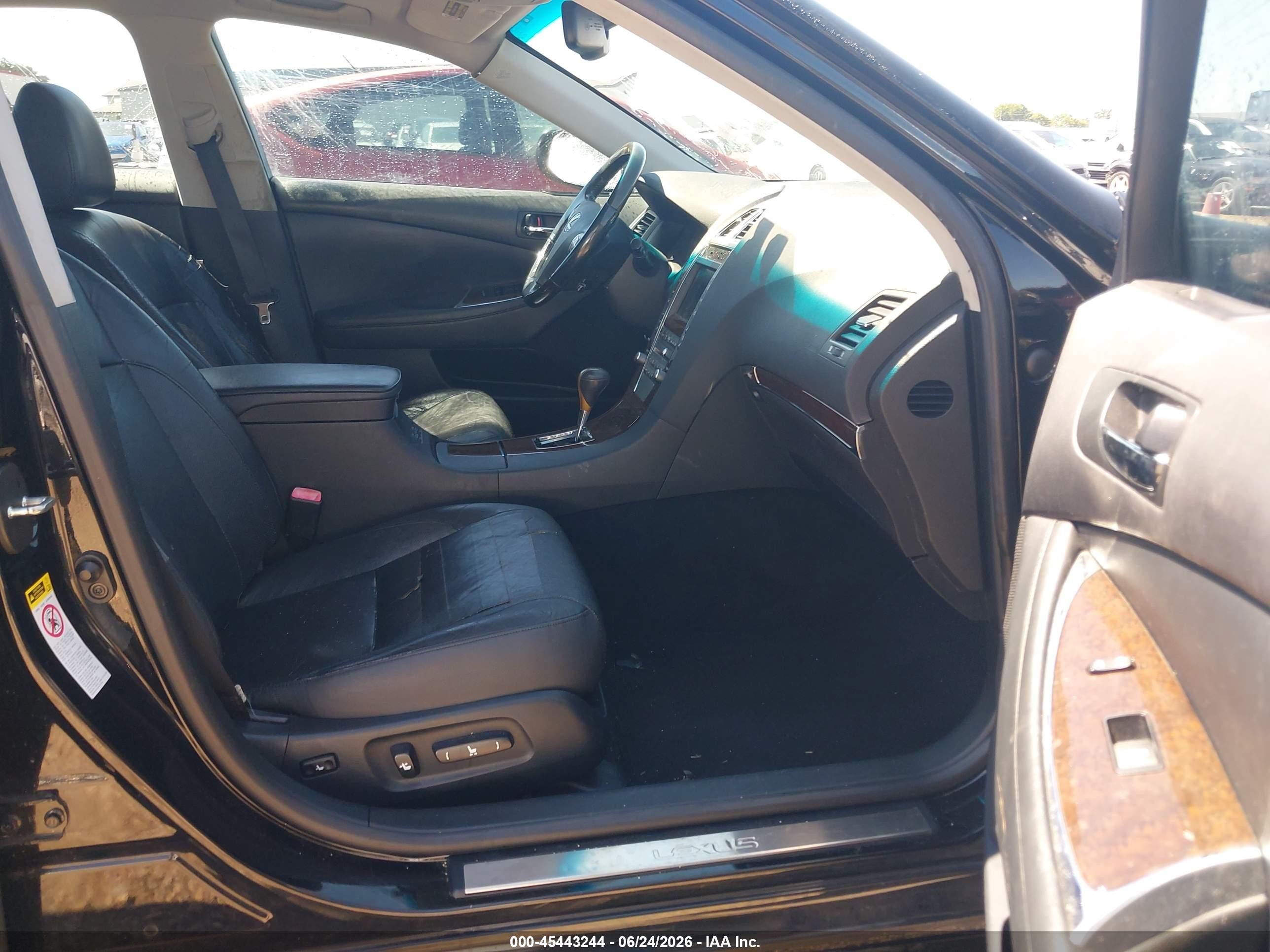 2010 Lexus Es 350   Black vin: JTHBK1EG7A2369280