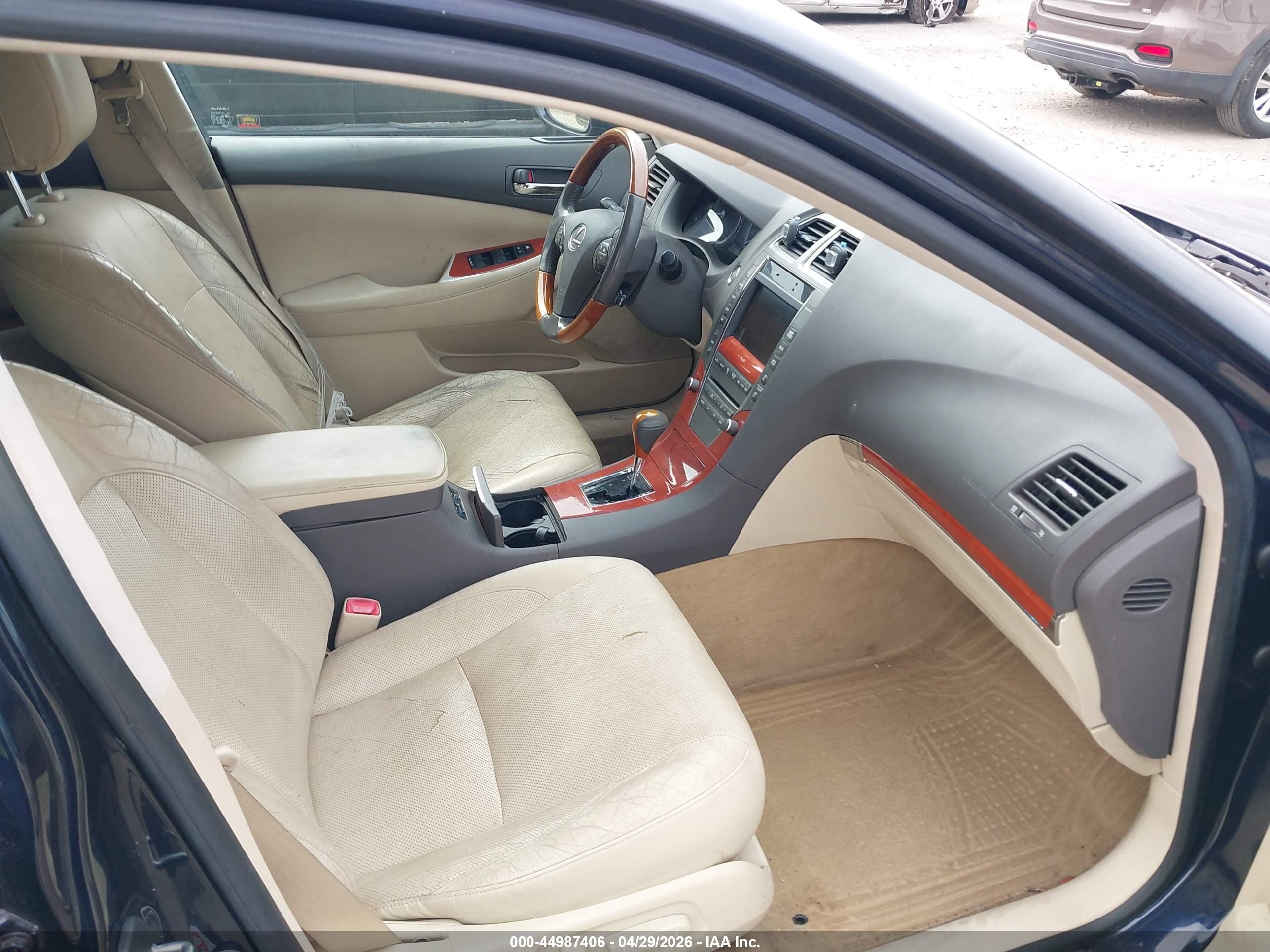 2010 Lexus Es 350 Dark Blue vin: JTHBK1EG7A2369392