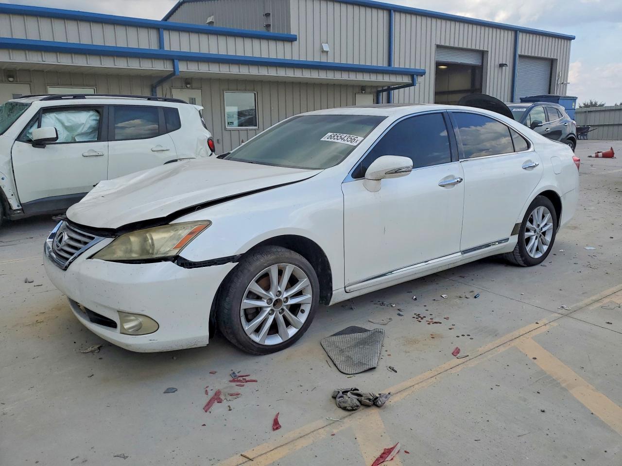 2010 Lexus Es 350 White vin: JTHBK1EG7A2398388