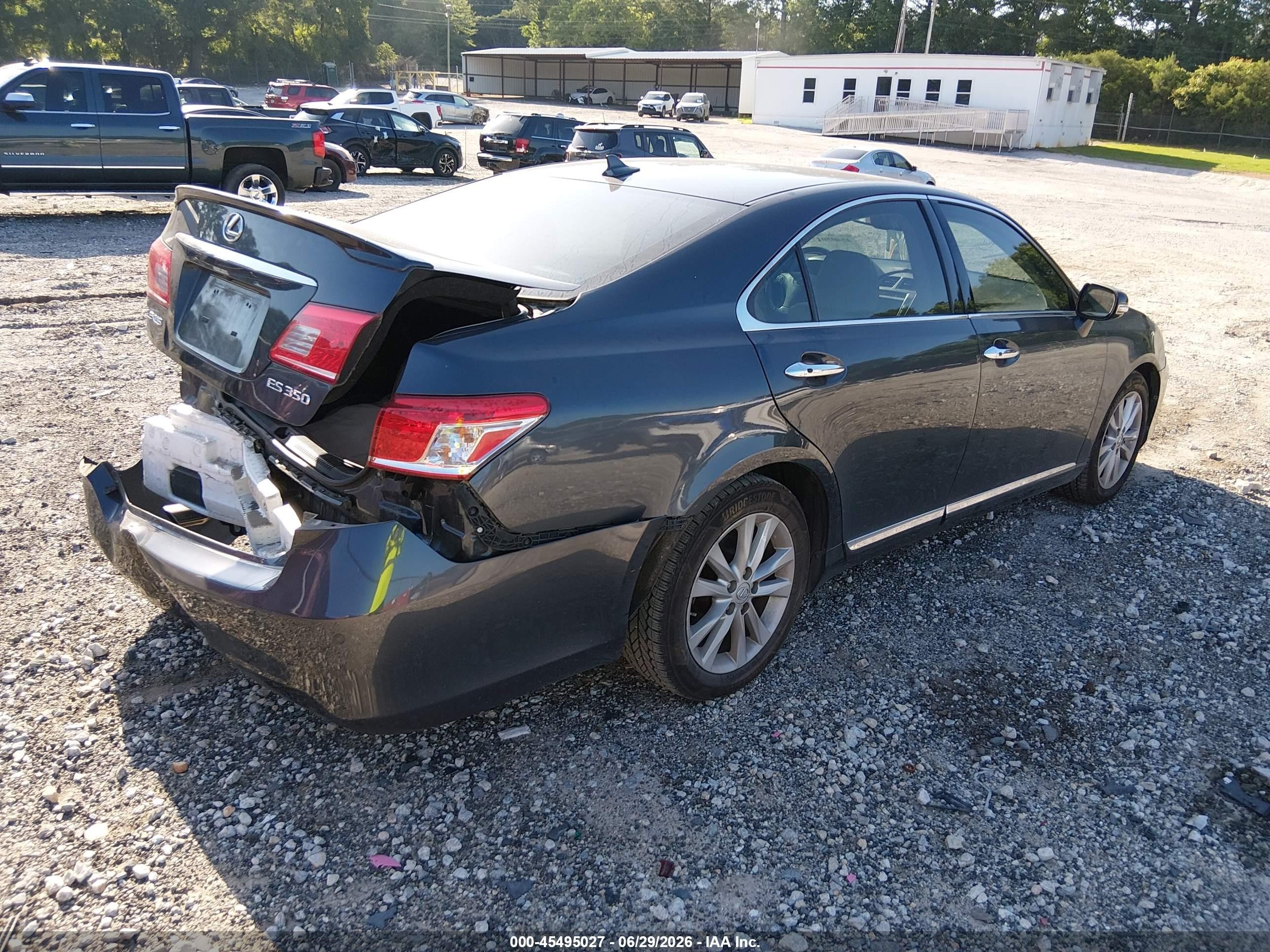 2010 Lexus Es 350 Gray vin: JTHBK1EG7A2408501