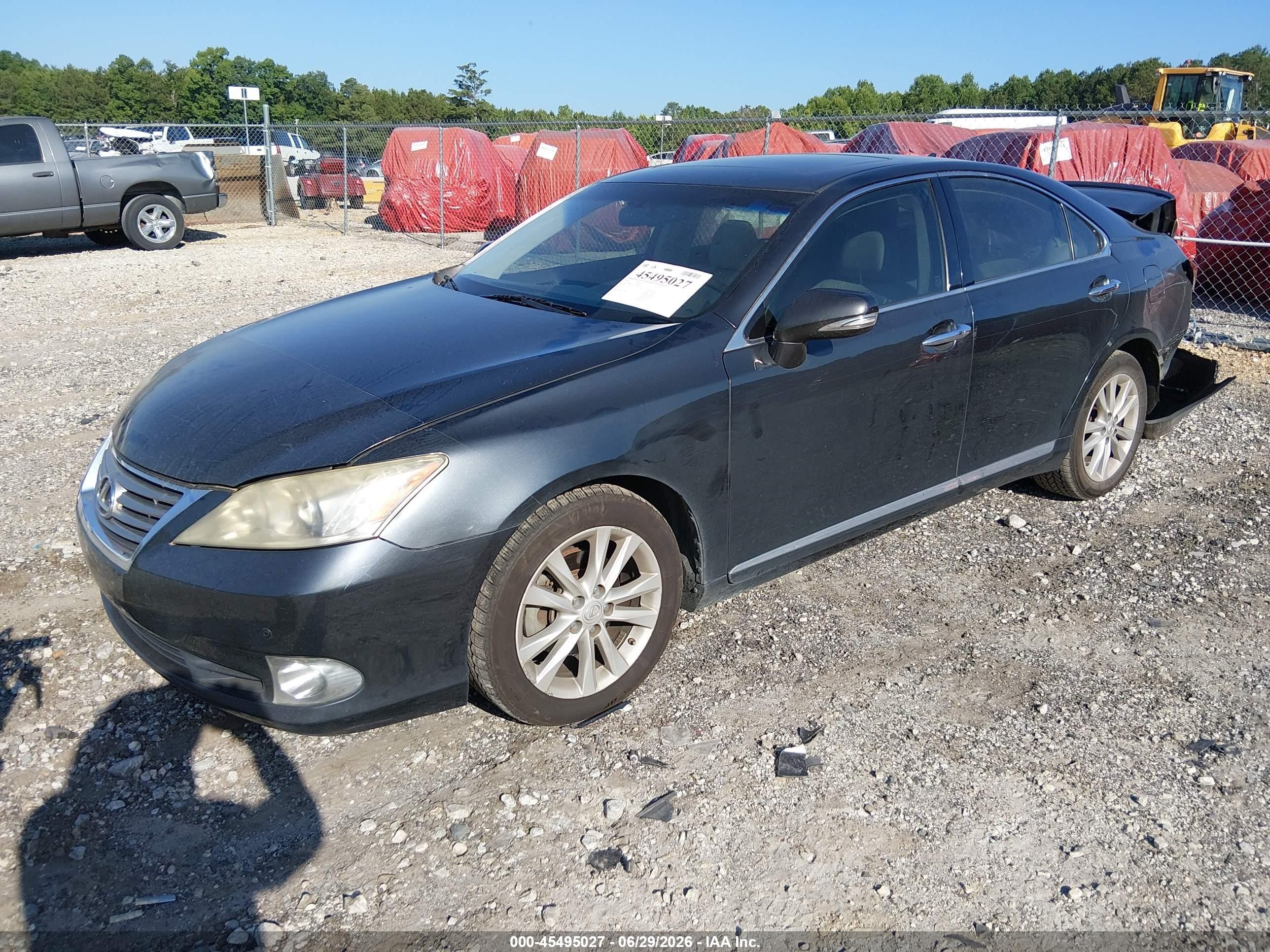 2010 Lexus Es 350 Gray vin: JTHBK1EG7A2408501