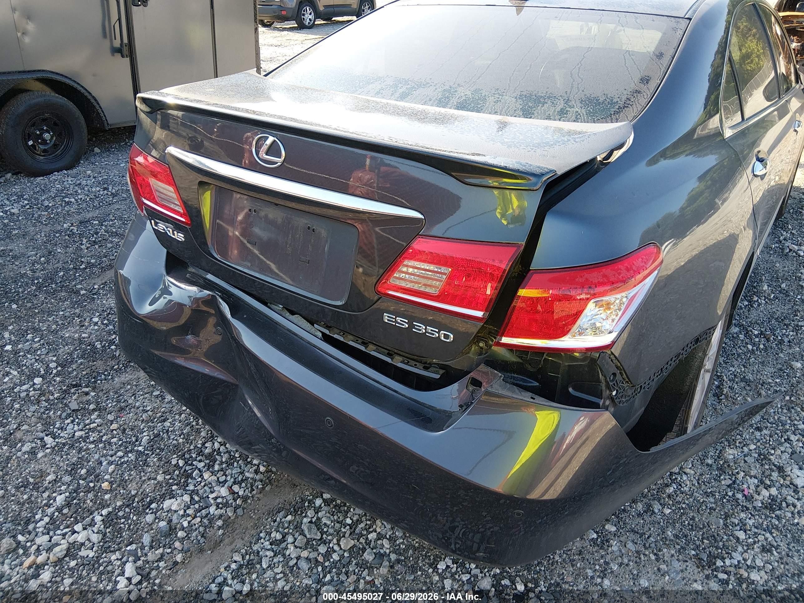 2010 Lexus Es 350 Gray vin: JTHBK1EG7A2408501