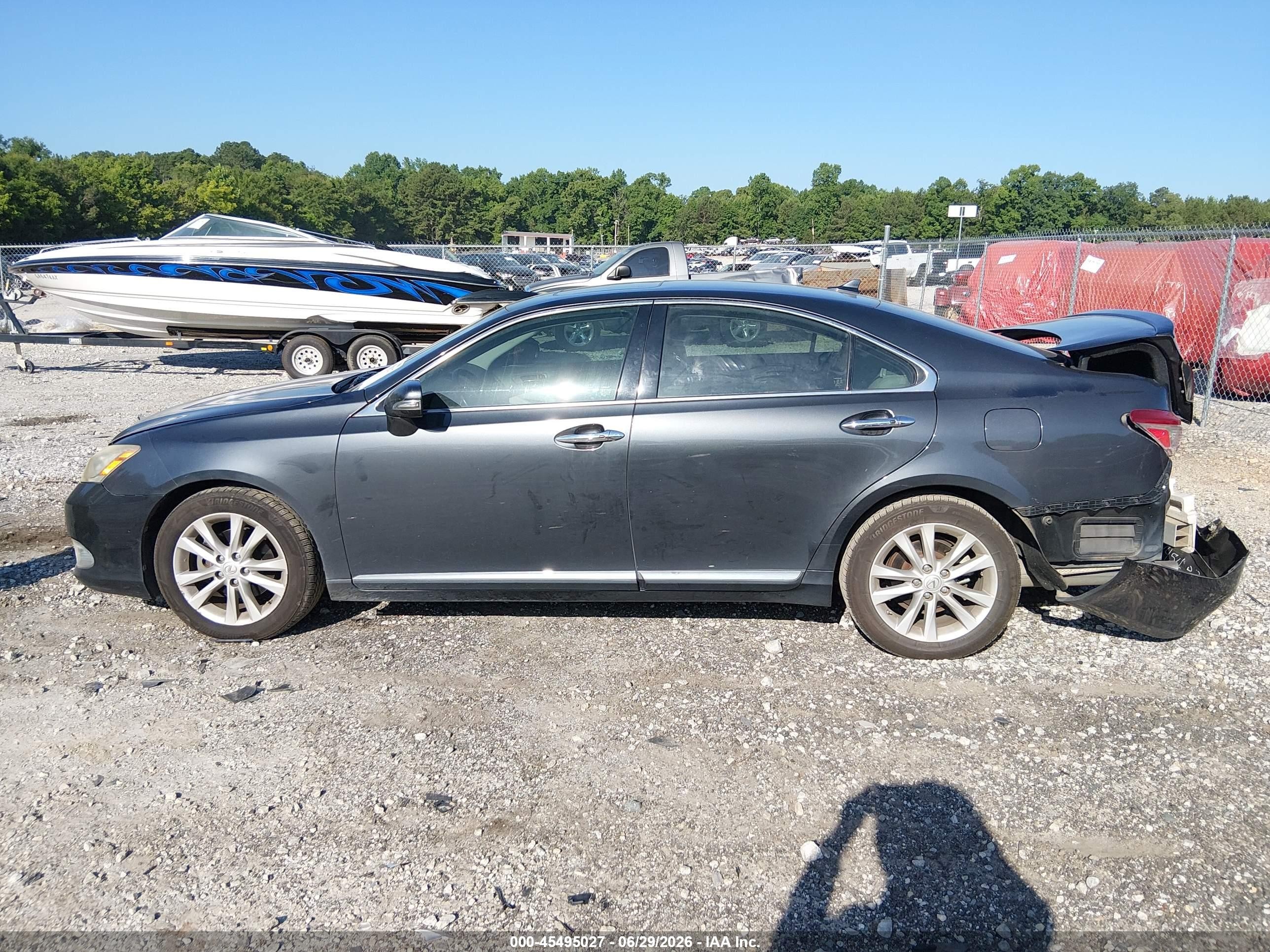 2010 Lexus Es 350 Gray vin: JTHBK1EG7A2408501