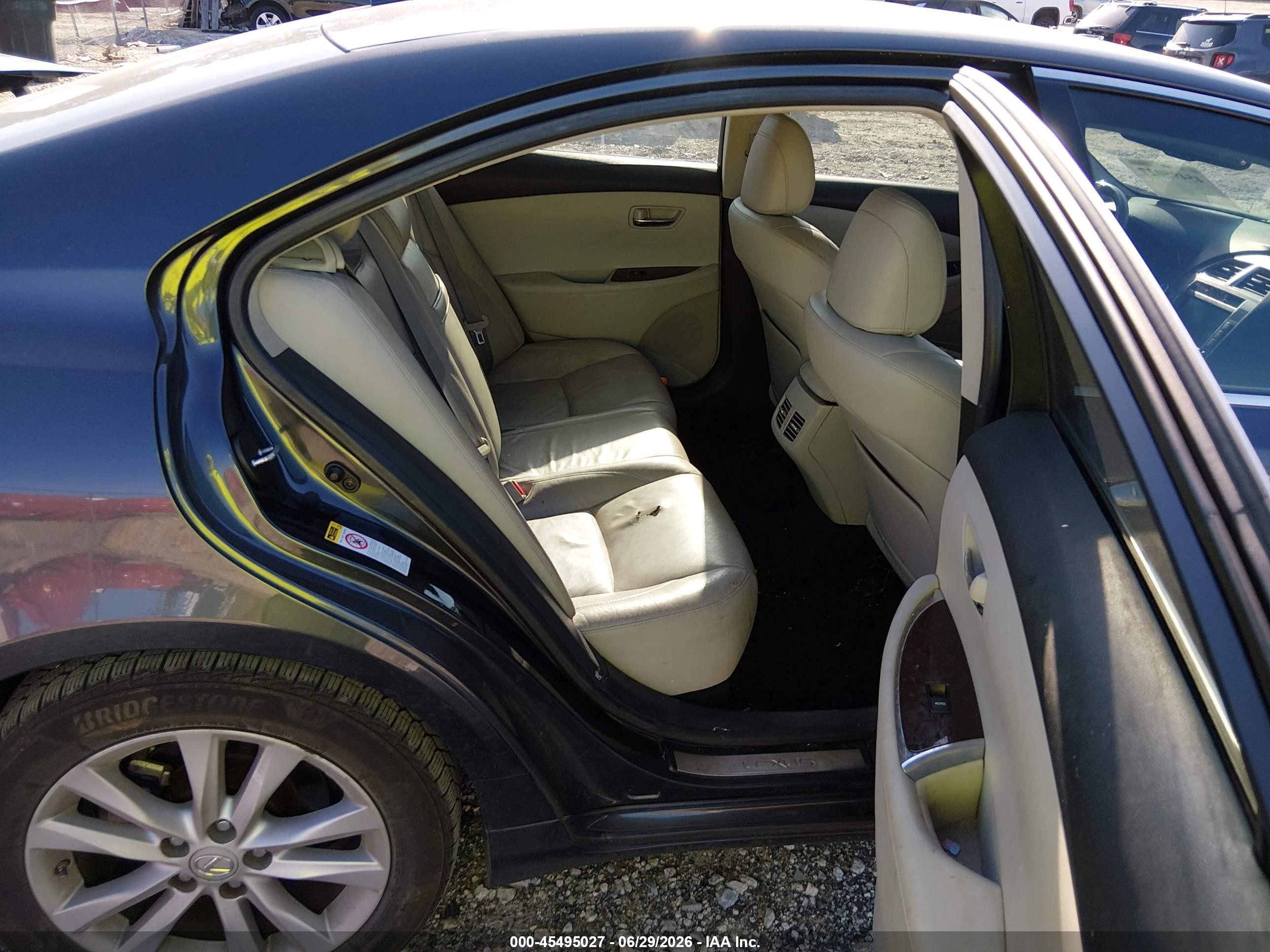 2010 Lexus Es 350 Gray vin: JTHBK1EG7A2408501