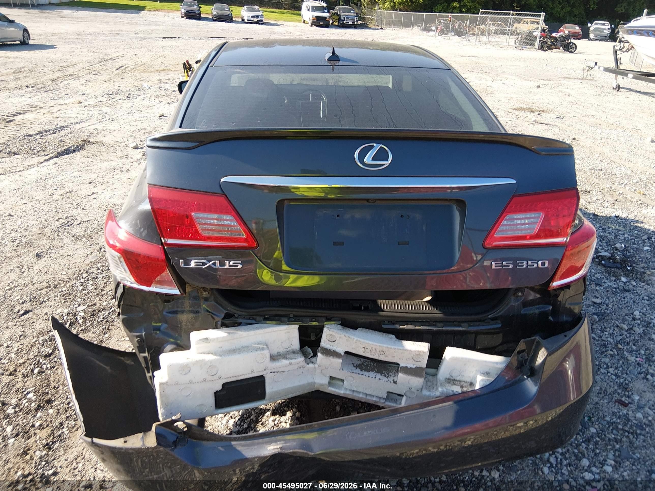 2010 Lexus Es 350 Gray vin: JTHBK1EG7A2408501