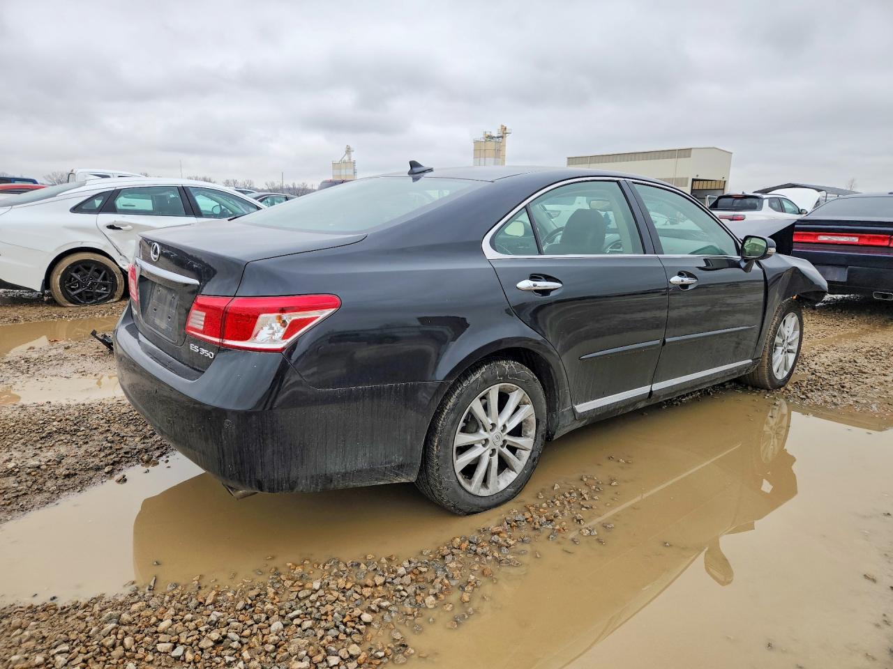 2011 Lexus Es 350 Base Черный vin: JTHBK1EG7B2415000