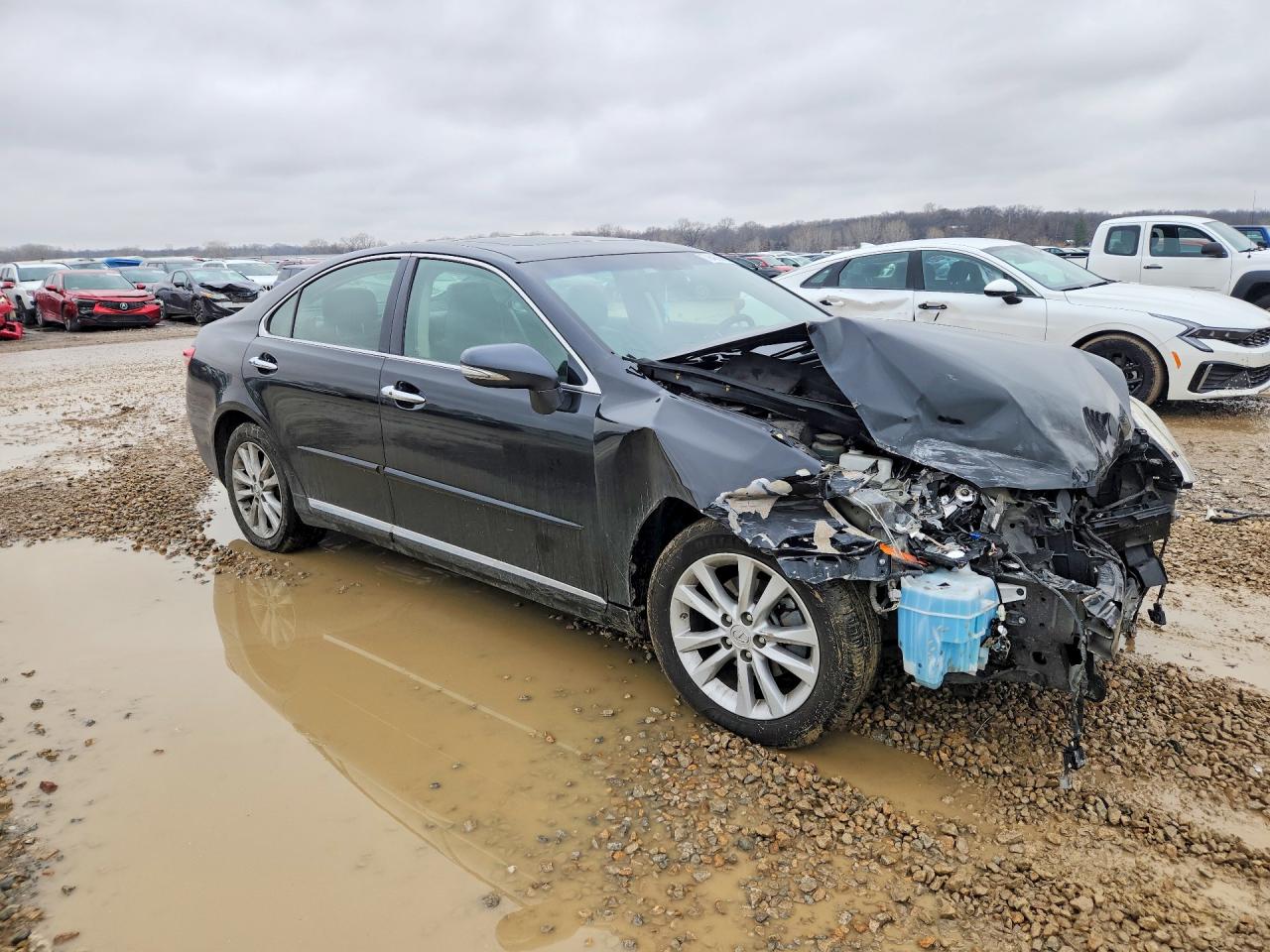 2011 Lexus Es 350 Base Черный vin: JTHBK1EG7B2415000