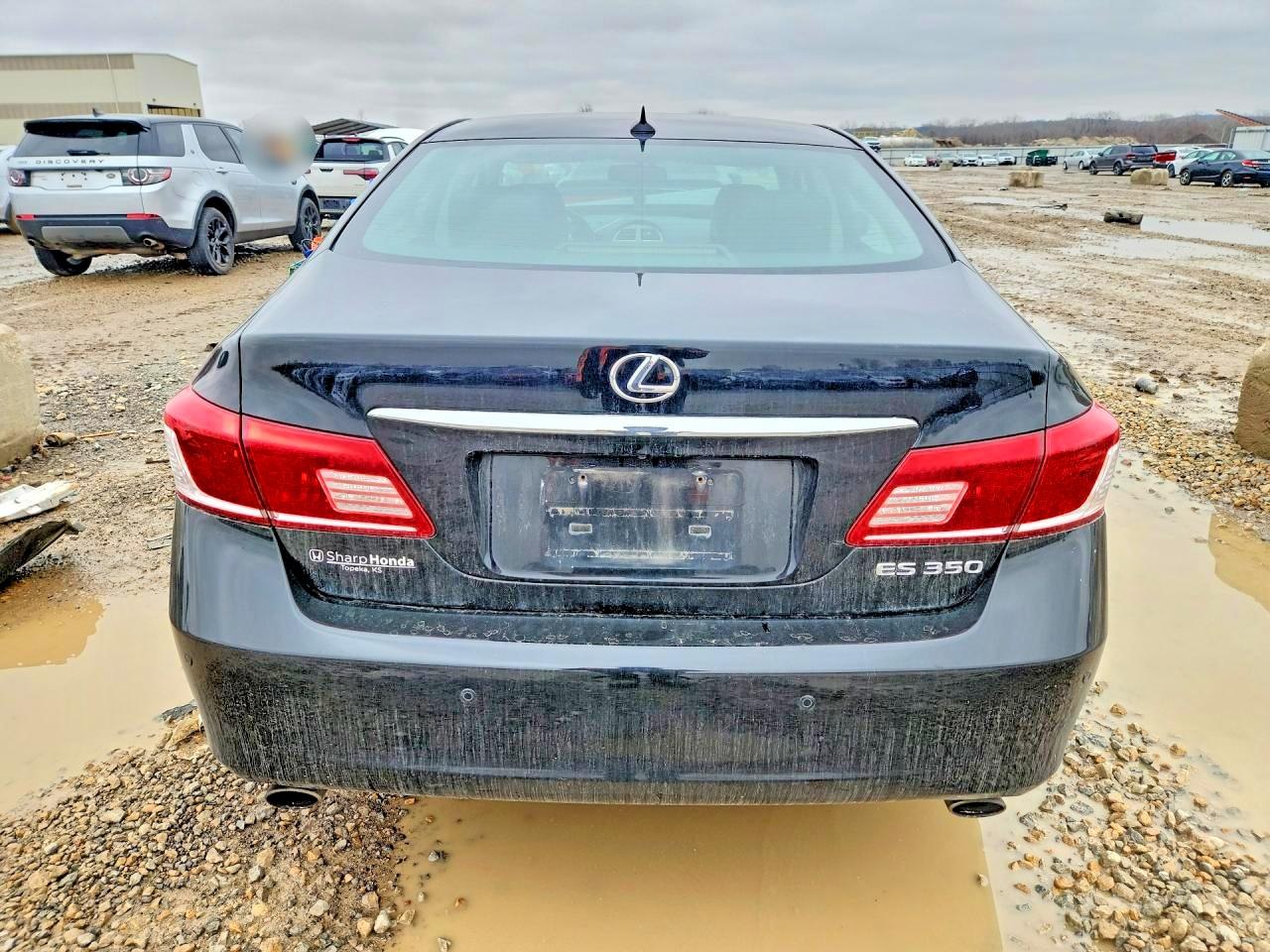 2011 Lexus Es 350 Base Черный vin: JTHBK1EG7B2415000