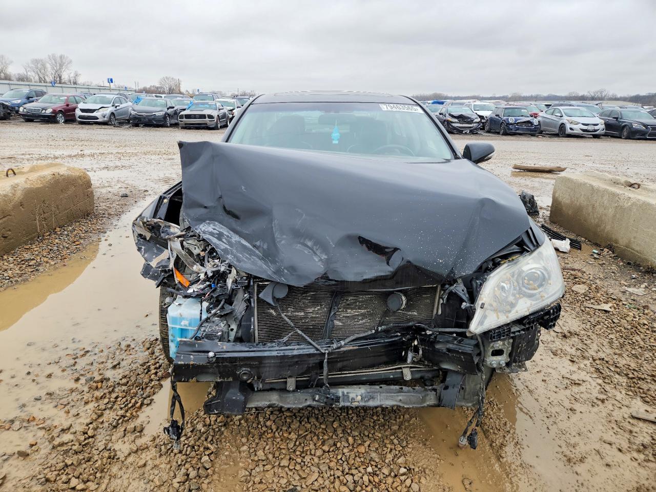 2011 Lexus Es 350 Base Черный vin: JTHBK1EG7B2415000