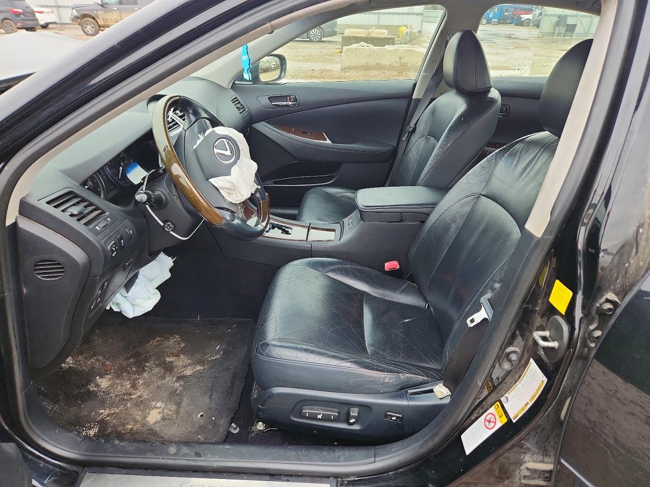 2011 Lexus Es 350 Base Черный vin: JTHBK1EG7B2415000