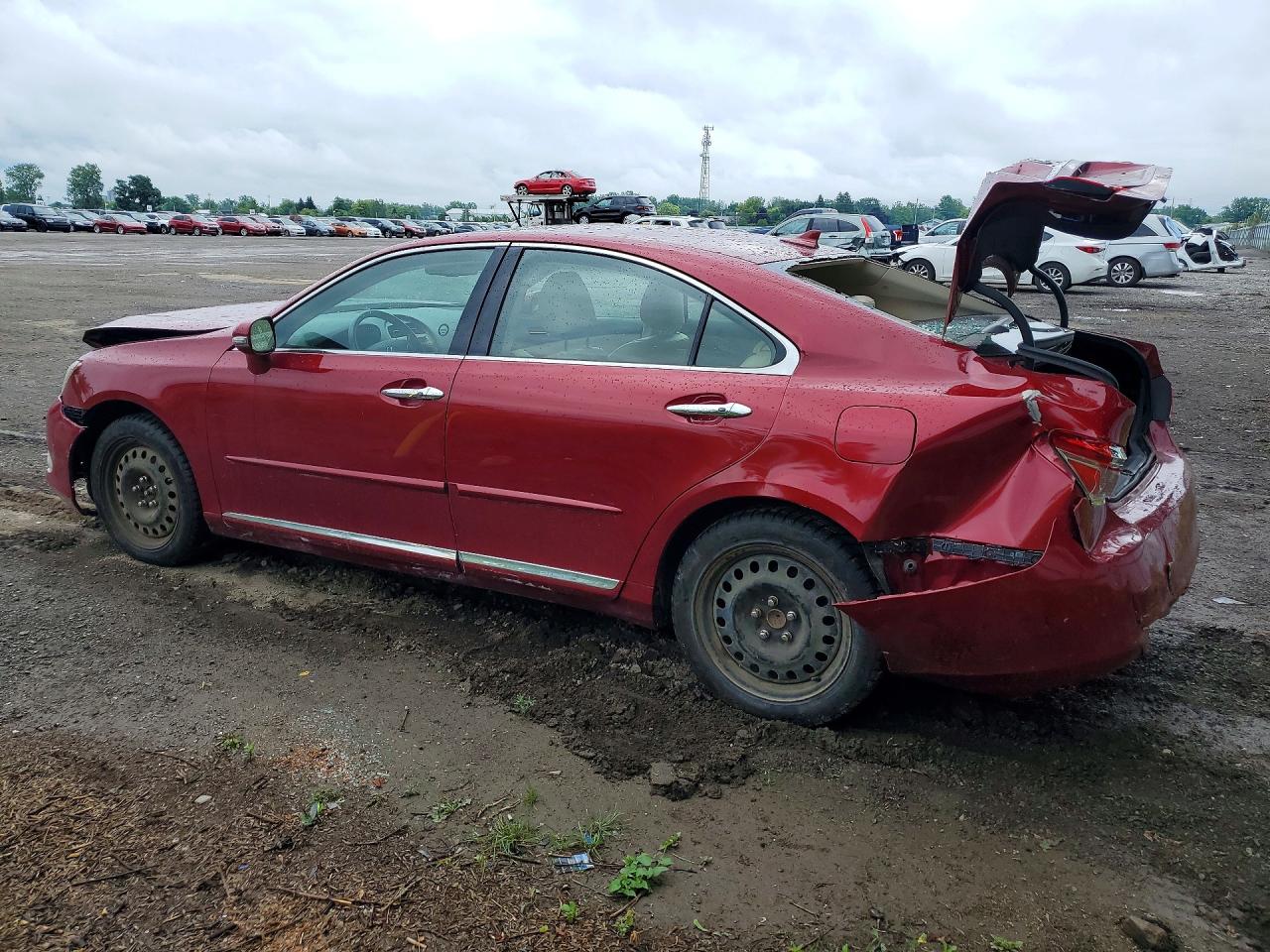 2011 Lexus Es 350 Red vin: JTHBK1EG7B2415868