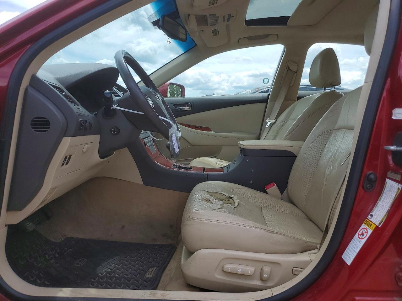 2011 Lexus Es 350 Red vin: JTHBK1EG7B2415868