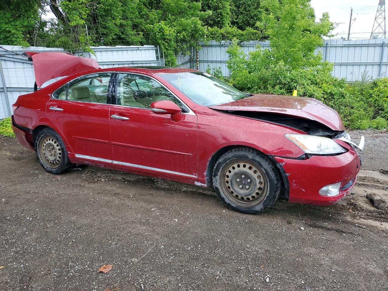 2011 Lexus Es 350 Red vin: JTHBK1EG7B2415868