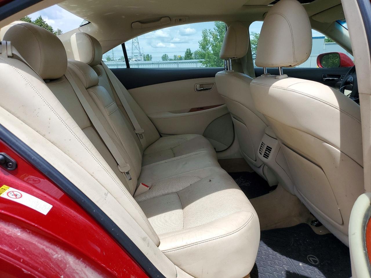 2011 Lexus Es 350 Red vin: JTHBK1EG7B2415868