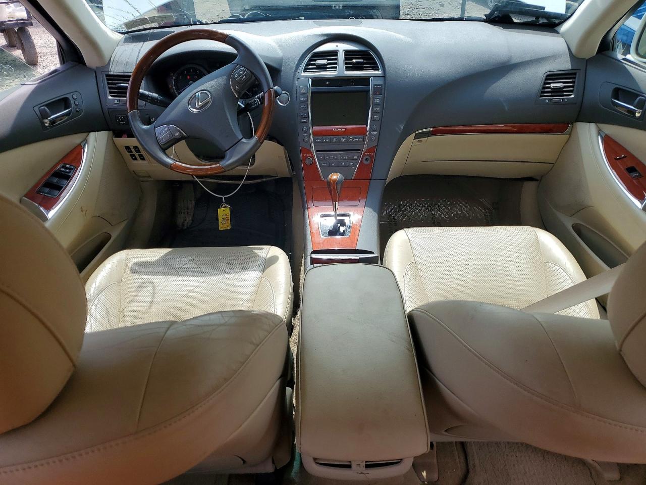 2011 Lexus Es 350 White vin: JTHBK1EG7B2418656