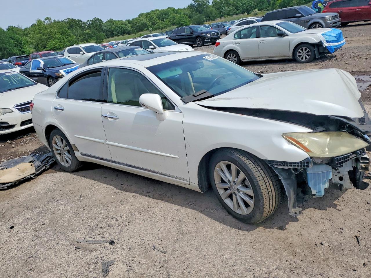 2011 Lexus Es 350 White vin: JTHBK1EG7B2418656