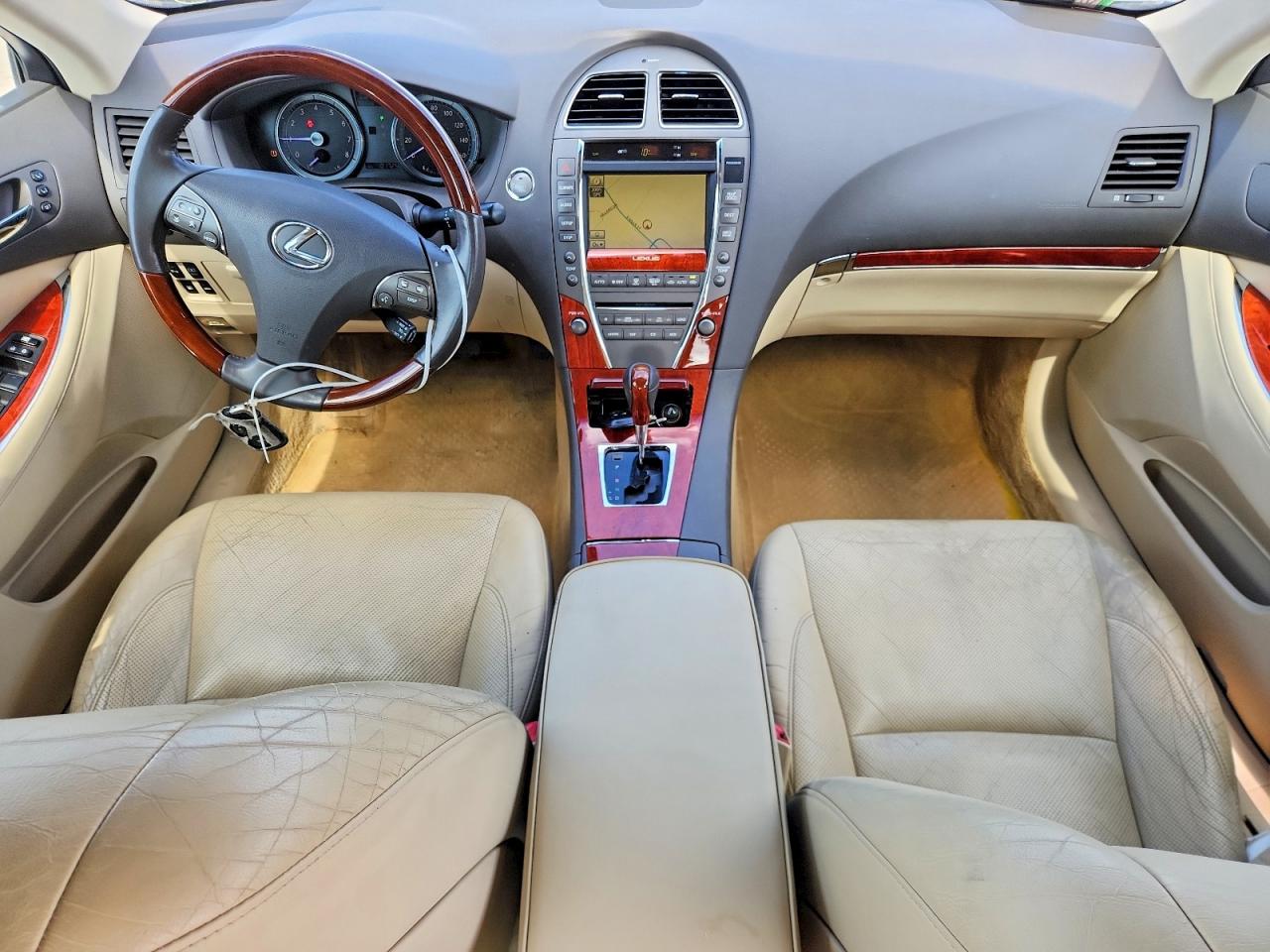 2011 Lexus Es 350 White vin: JTHBK1EG7B2423131