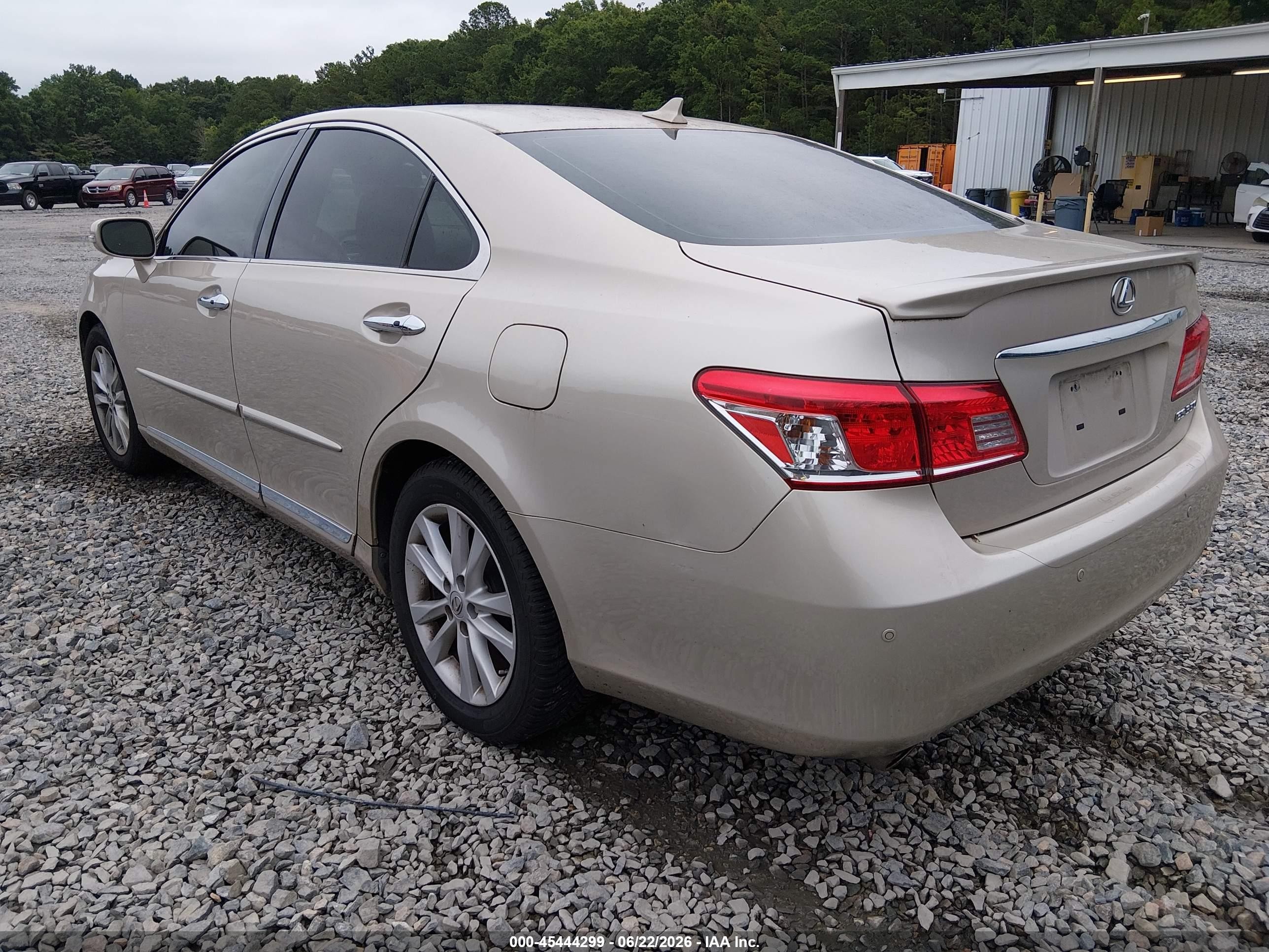 2011 Lexus Es 350   Champagne vin: JTHBK1EG7B2423887