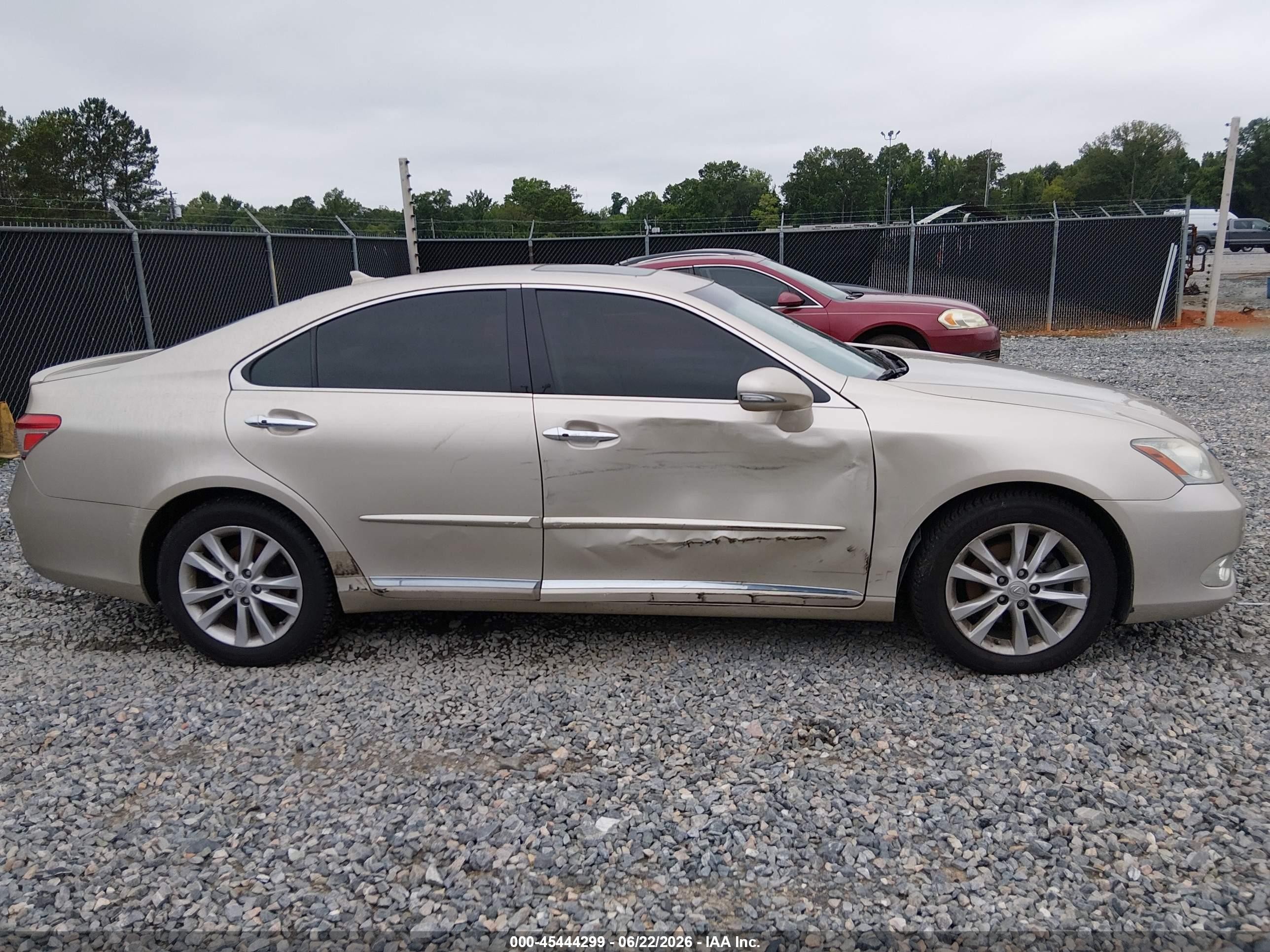 2011 Lexus Es 350   Champagne vin: JTHBK1EG7B2423887