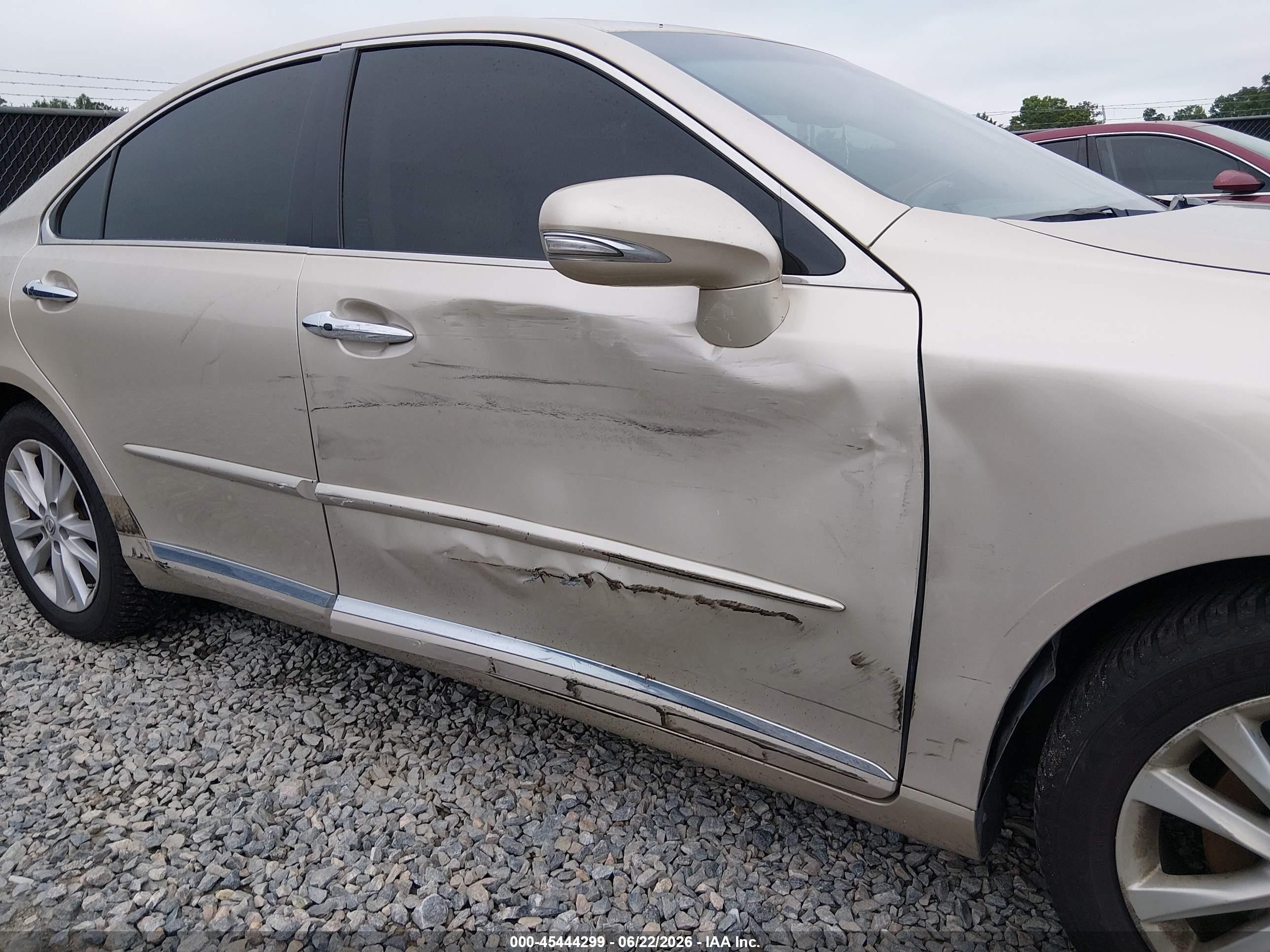 2011 Lexus Es 350   Champagne vin: JTHBK1EG7B2423887
