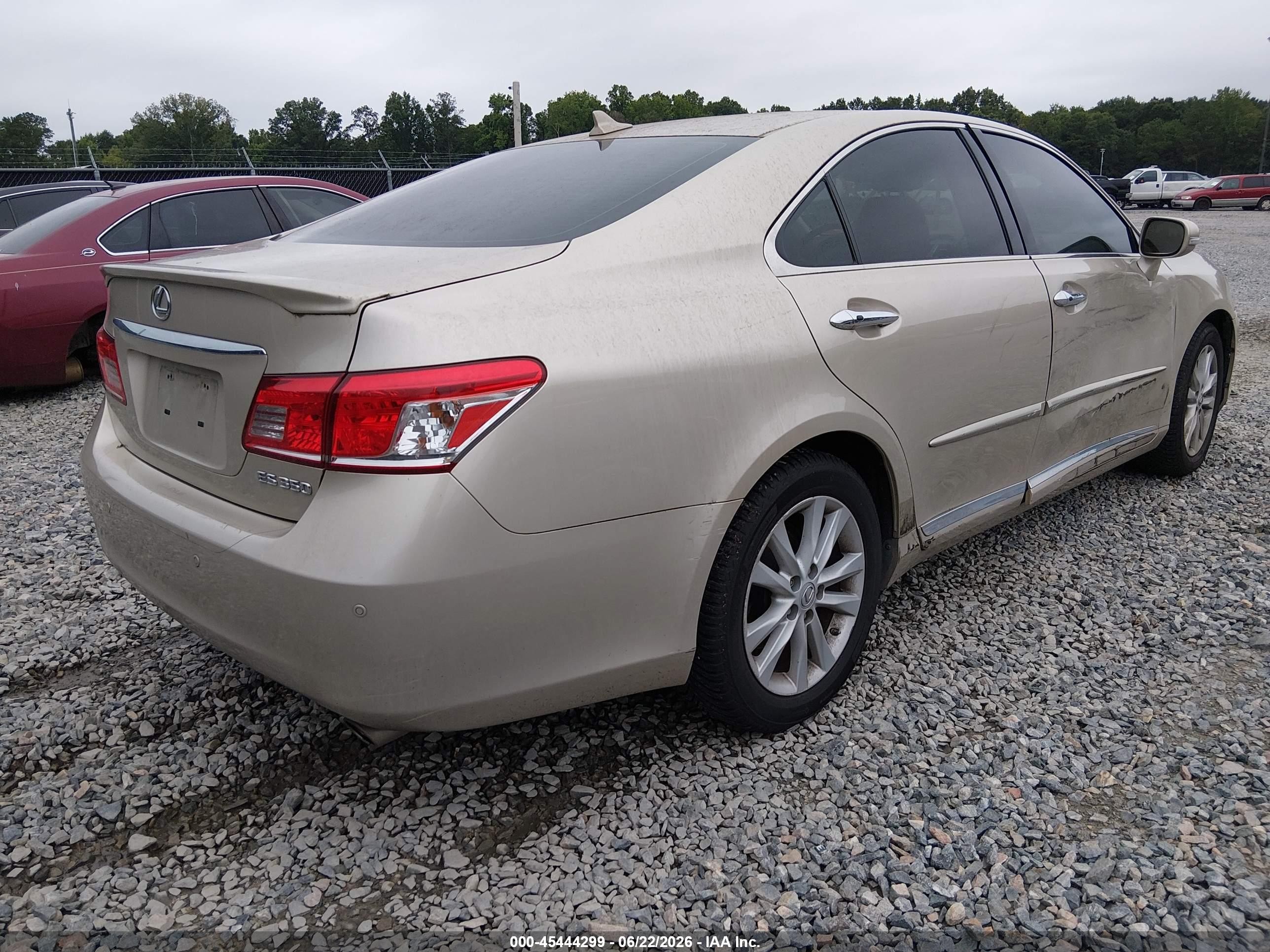 2011 Lexus Es 350   Champagne vin: JTHBK1EG7B2423887