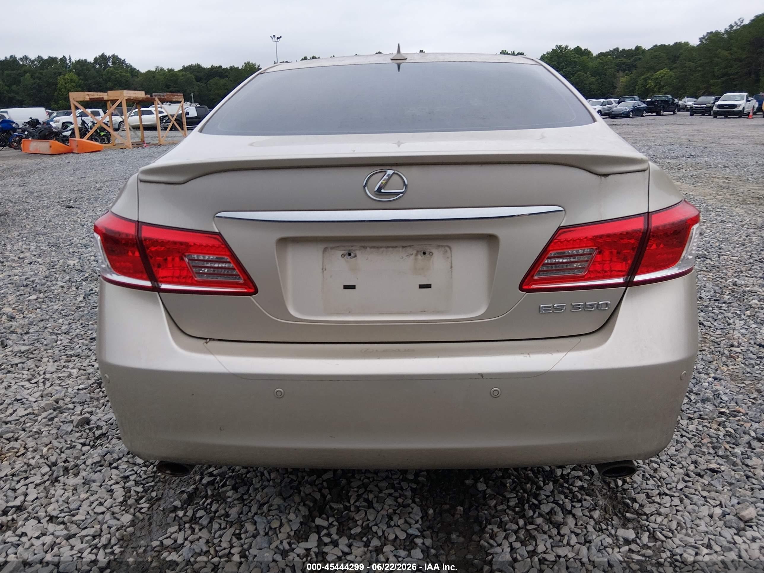 2011 Lexus Es 350   Champagne vin: JTHBK1EG7B2423887