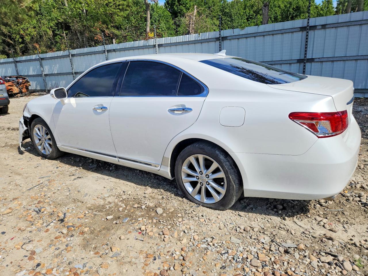 2011 Lexus Es 350 White vin: JTHBK1EG7B2437112