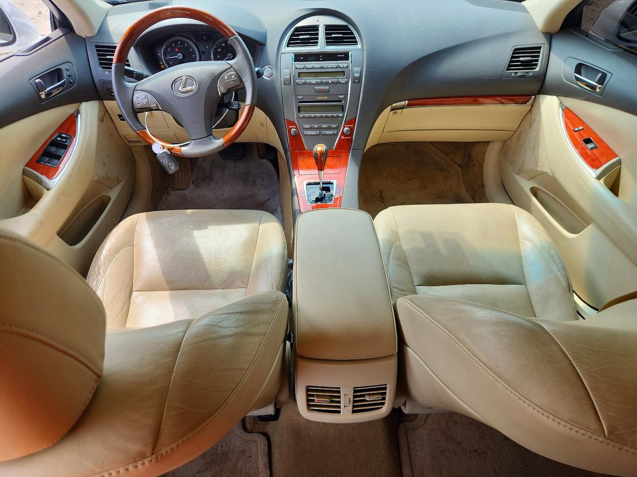 2011 Lexus Es 350 White vin: JTHBK1EG7B2437112