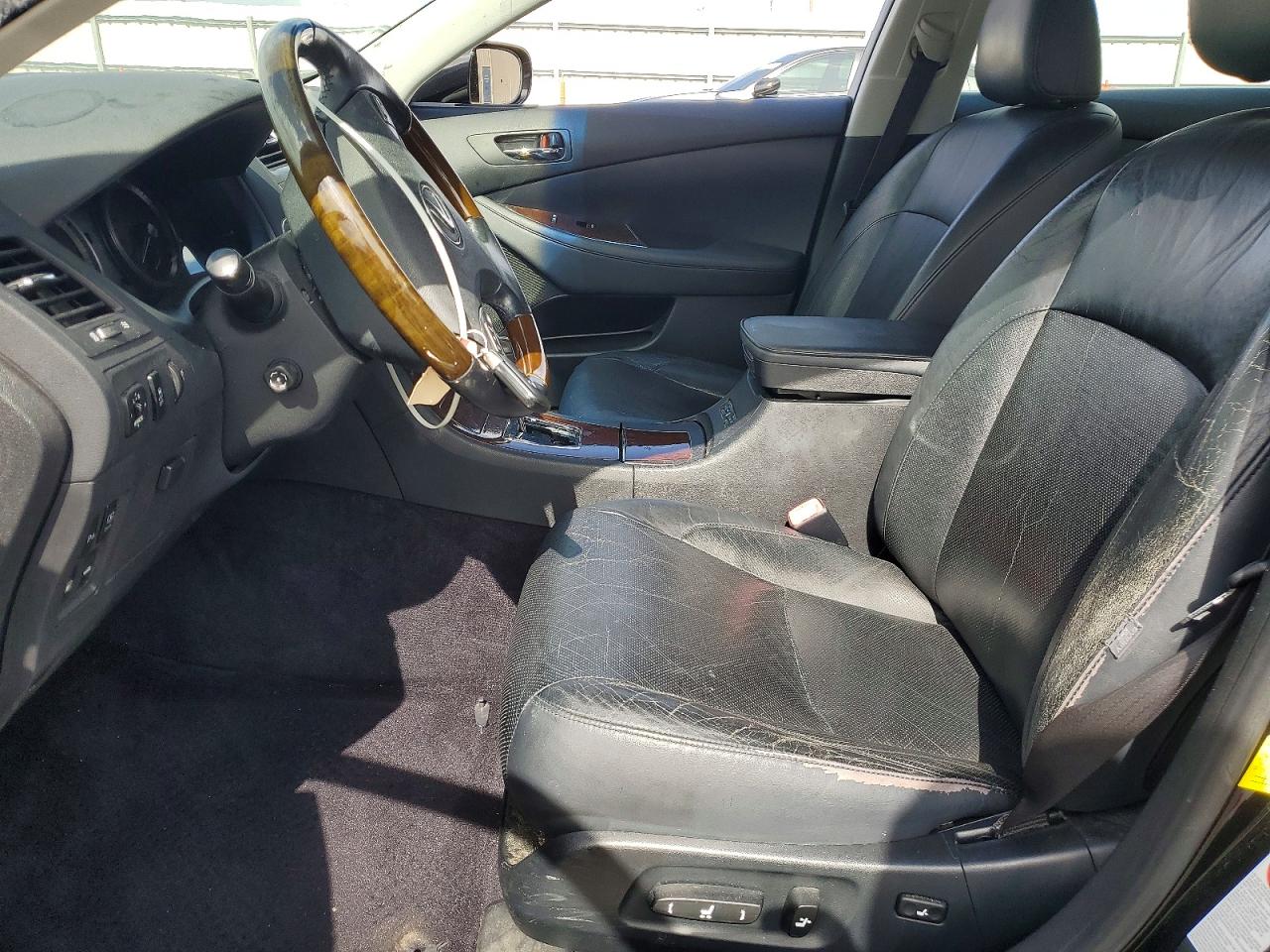 2011 Lexus Es 350 Black vin: JTHBK1EG7B2449695