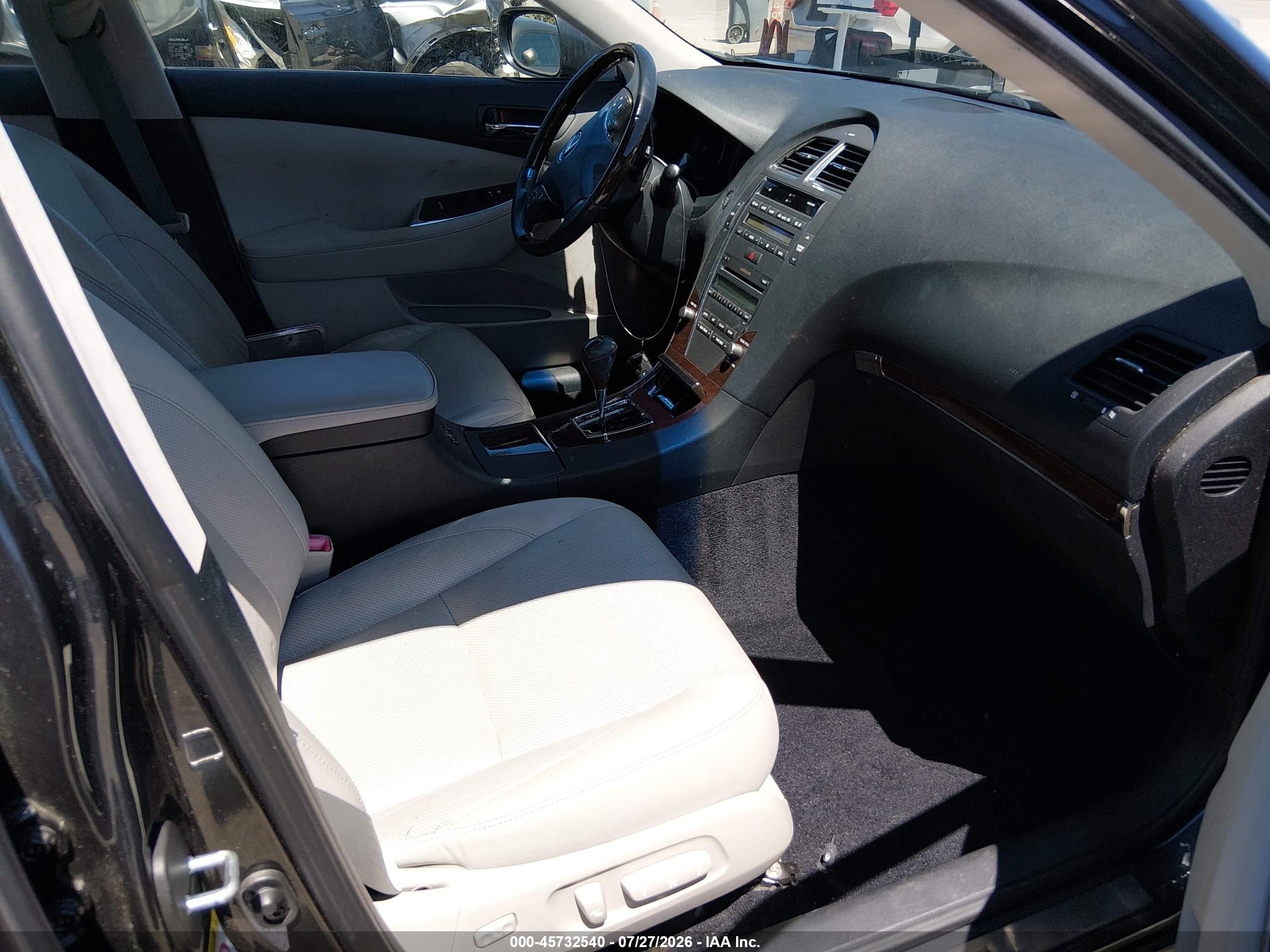 2011 Lexus Es 350 Black vin: JTHBK1EG7B2451625