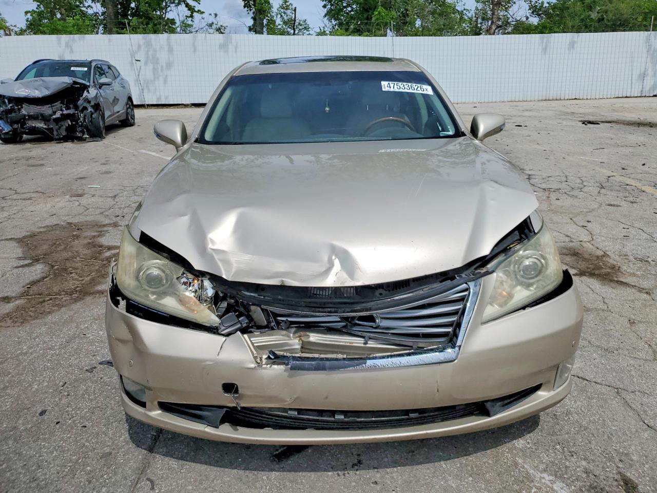 2011 Lexus Es 350 Base Gold vin: JTHBK1EG7B2455965